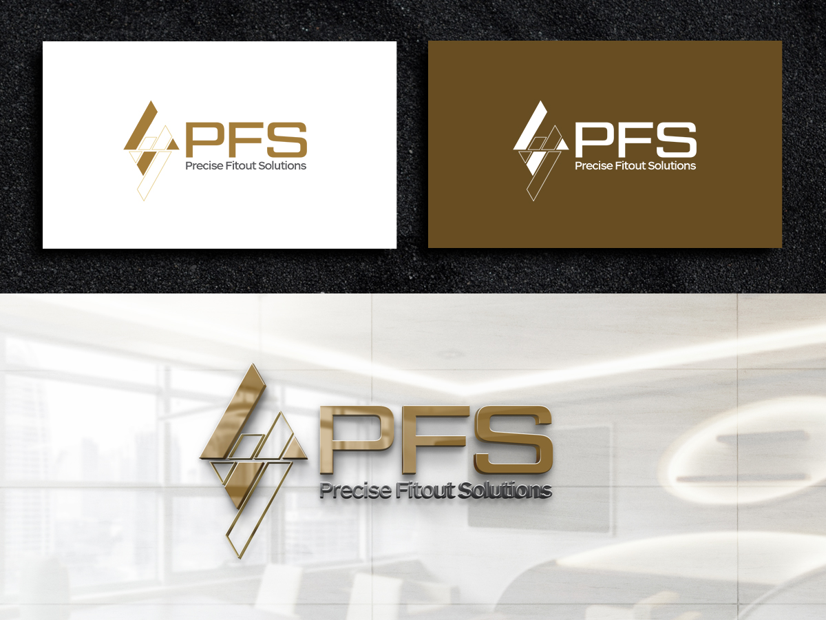Logo Design by ArtSamurai for Precise Fitout Solutions Pty Ltd | Design #31726312