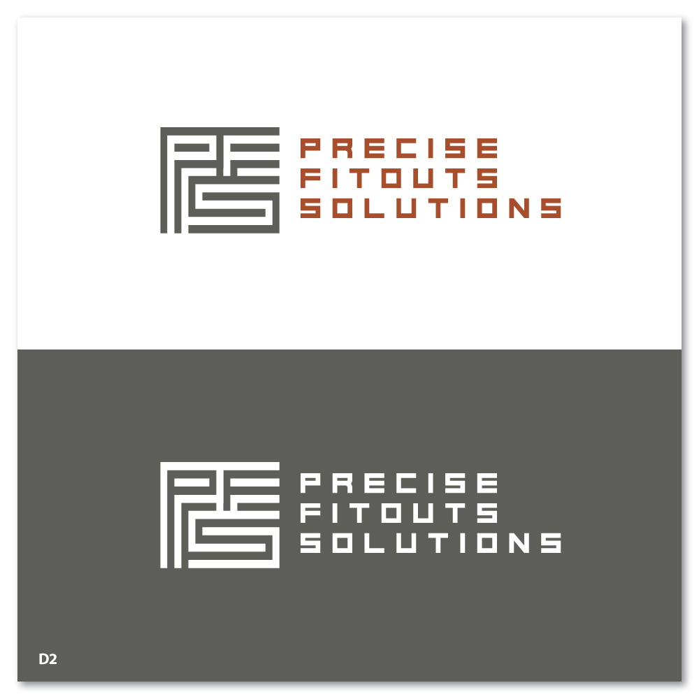Logo Design by Sujit Banerjee for Precise Fitout Solutions Pty Ltd | Design #31729115