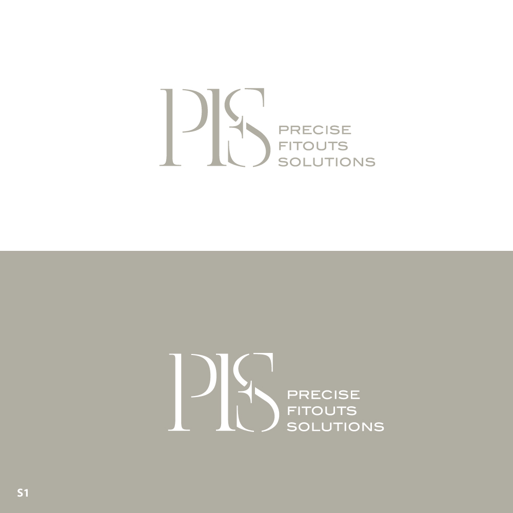 Logo Design by Sujit Banerjee for Precise Fitout Solutions Pty Ltd | Design #31729150