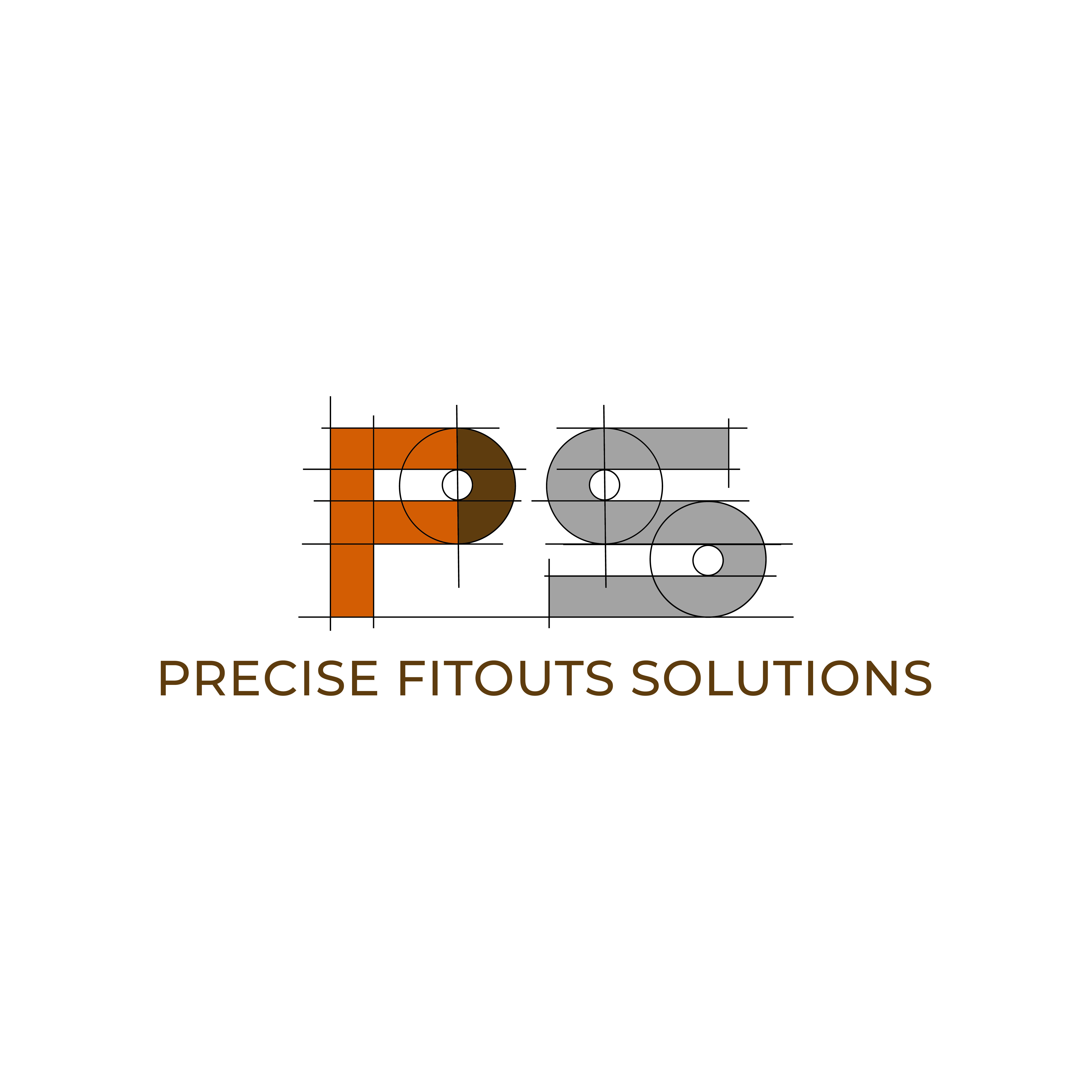 Logo Design by creative.bugs for Precise Fitout Solutions Pty Ltd | Design #31720992