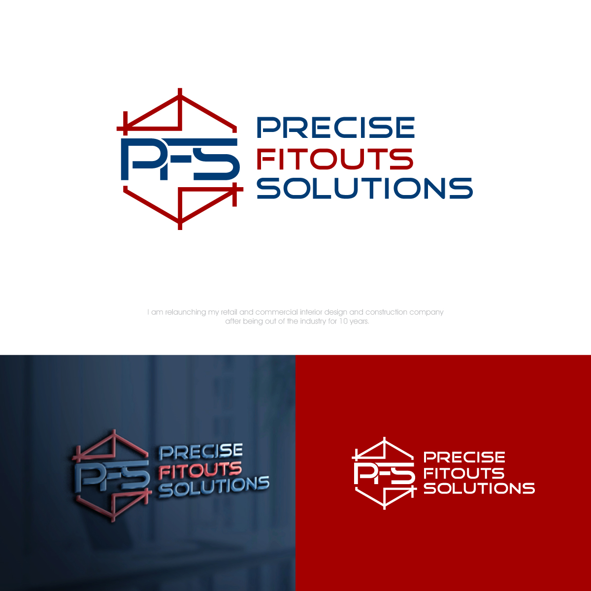 Design de Logo par webeezine pour Precise Fitout Solutions Pty Ltd | Design #31720502