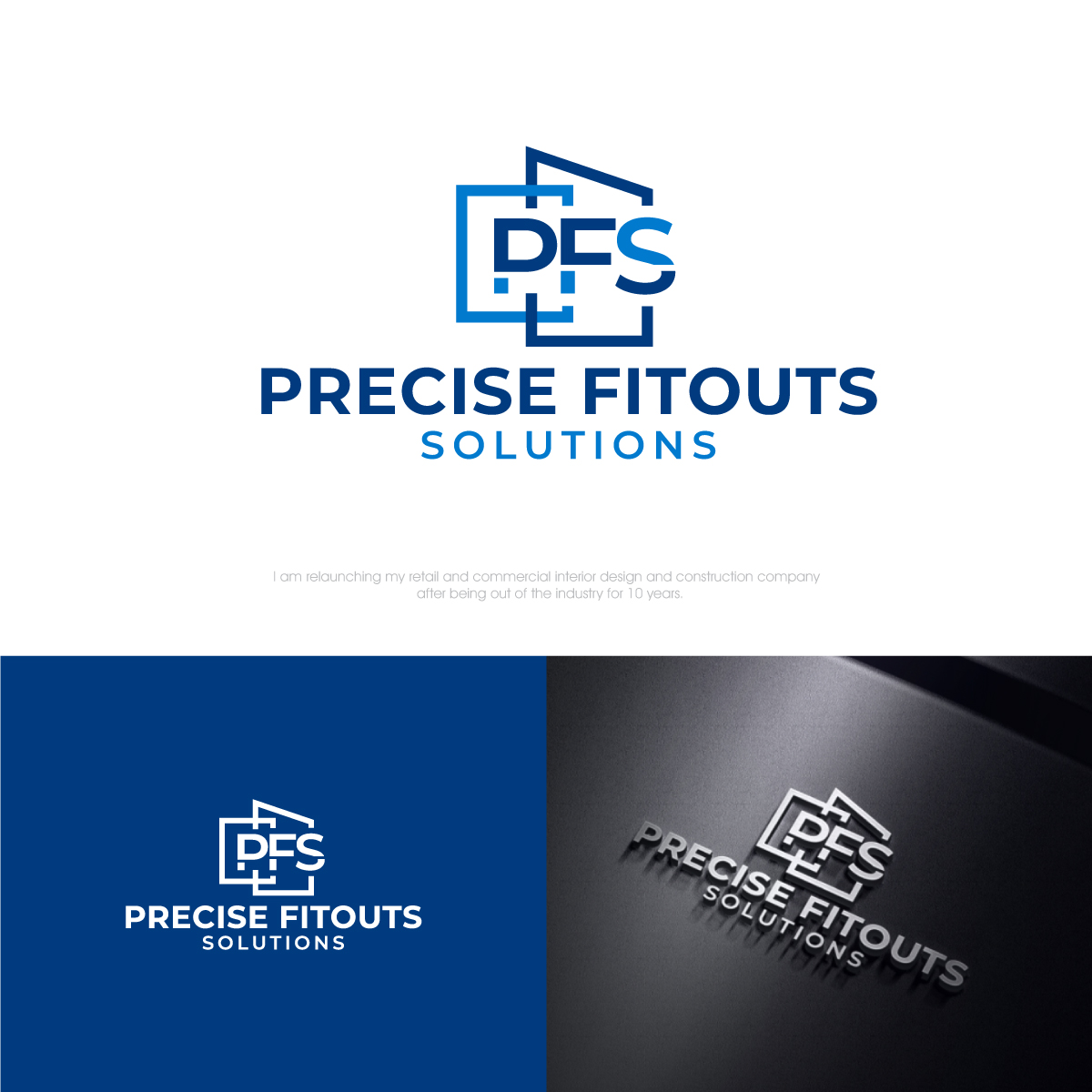 Design de Logo par webeezine pour Precise Fitout Solutions Pty Ltd | Design #31720504