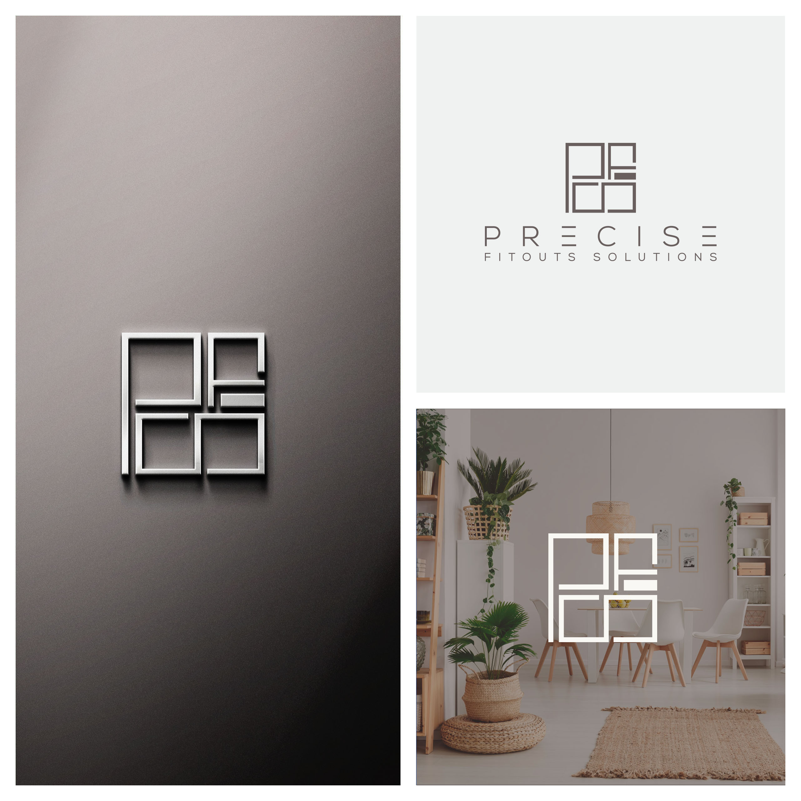 Logo Design by aexoagency for Precise Fitout Solutions Pty Ltd | Design #31719916
