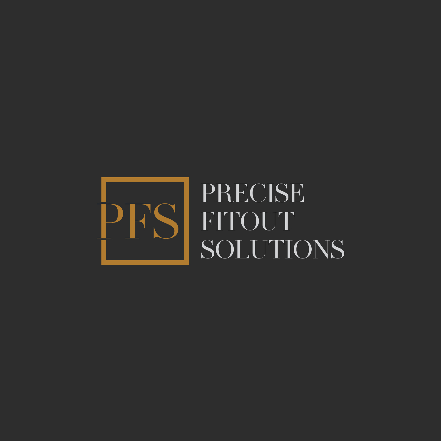 Logo Design by EnaGraph for Precise Fitout Solutions Pty Ltd | Design #31722483
