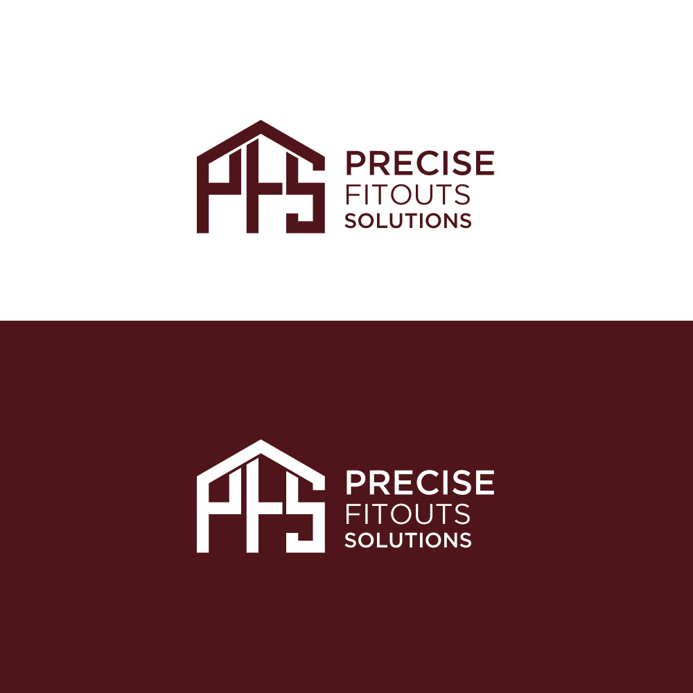 Logo Design by Ansh Design for Precise Fitout Solutions Pty Ltd | Design #31721644