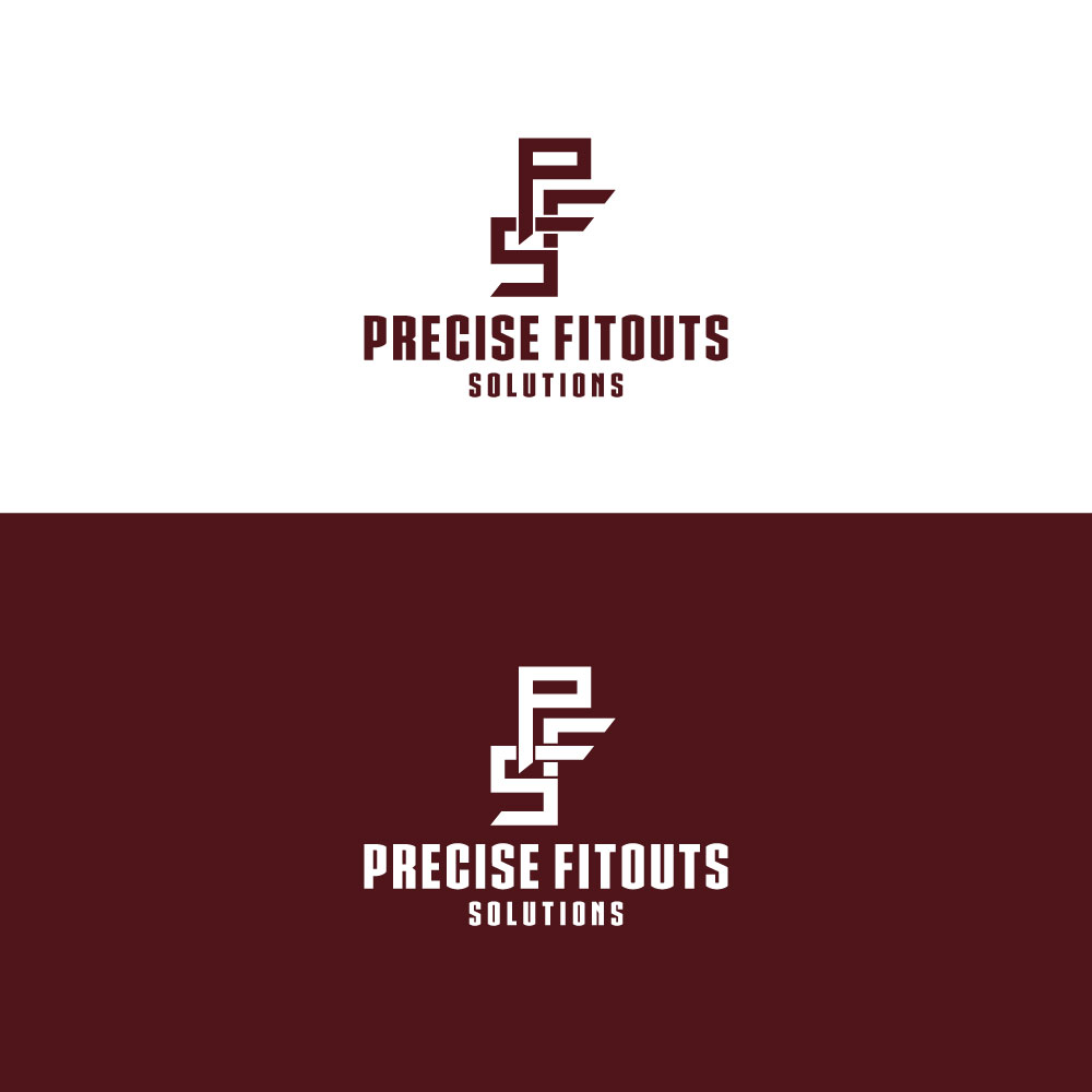 Logo Design by Ansh Design for Precise Fitout Solutions Pty Ltd | Design #31721645