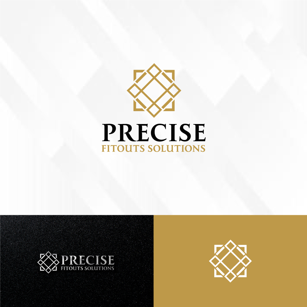 Logo Design by Tan-D for Precise Fitout Solutions Pty Ltd | Design #31724462