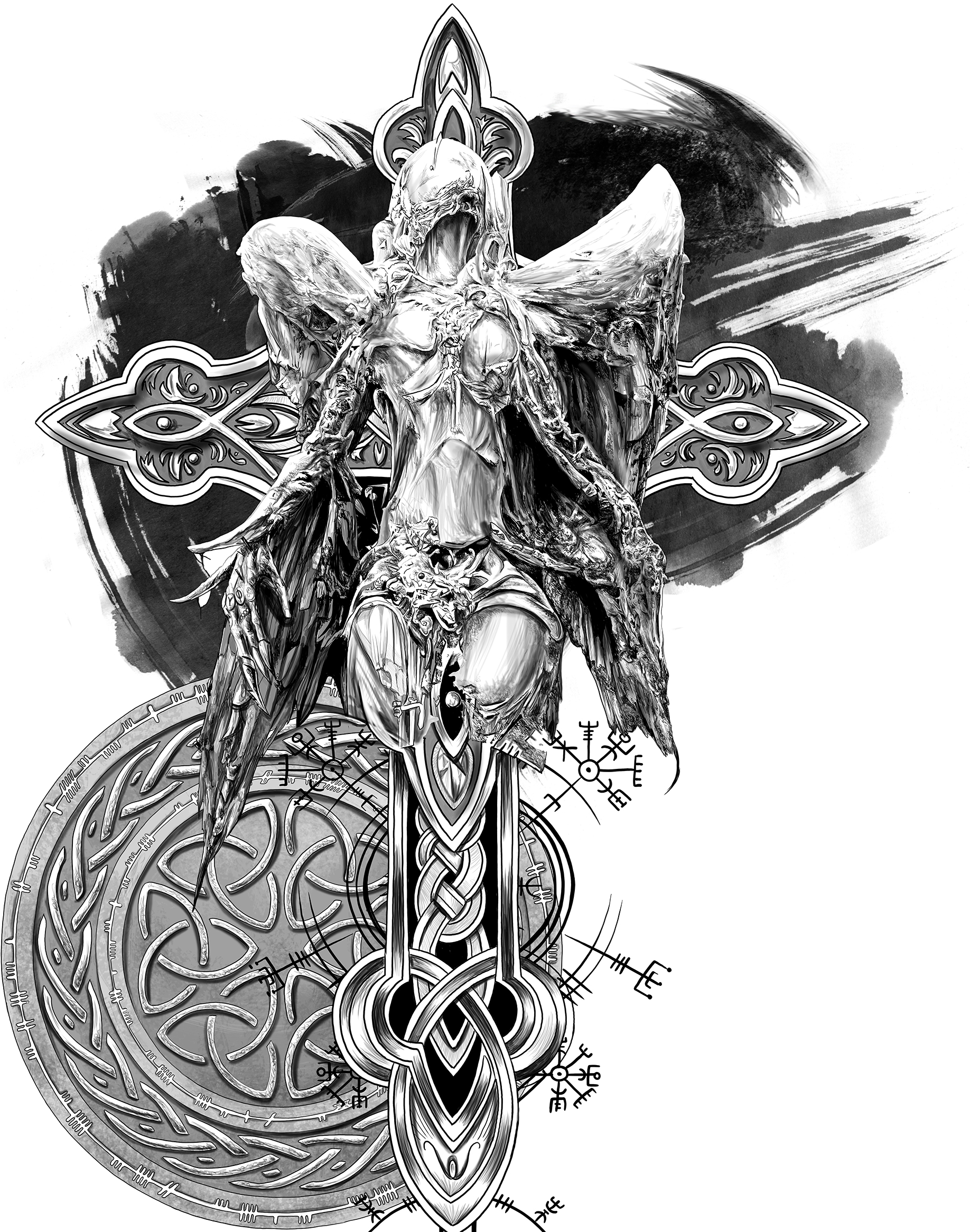 Diseño de Tatuaje por IVY_Ilustration para este proyecto | Diseño #31760901
