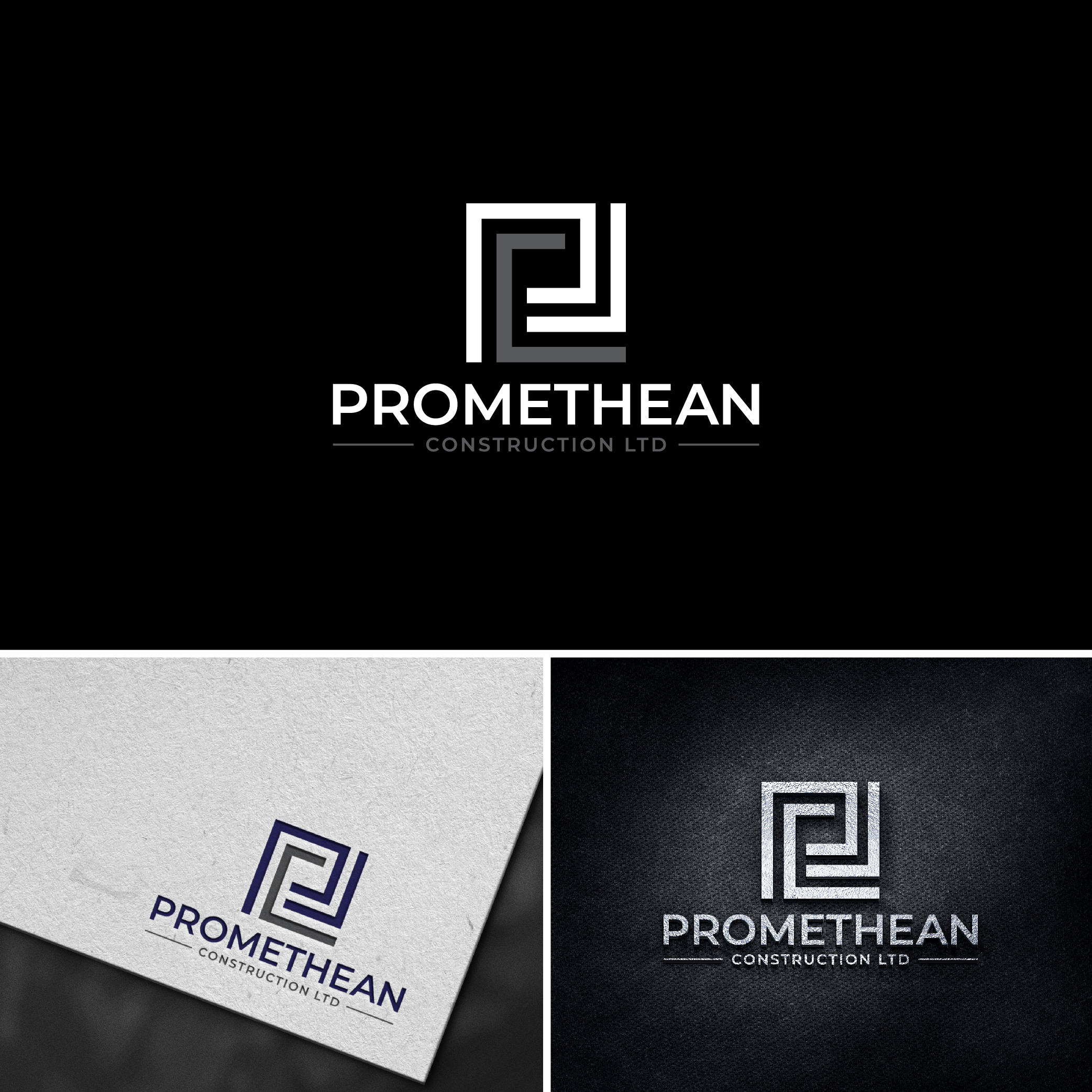 Logo Design by designer profile for Promethean Construction Ltd | Design #31731434