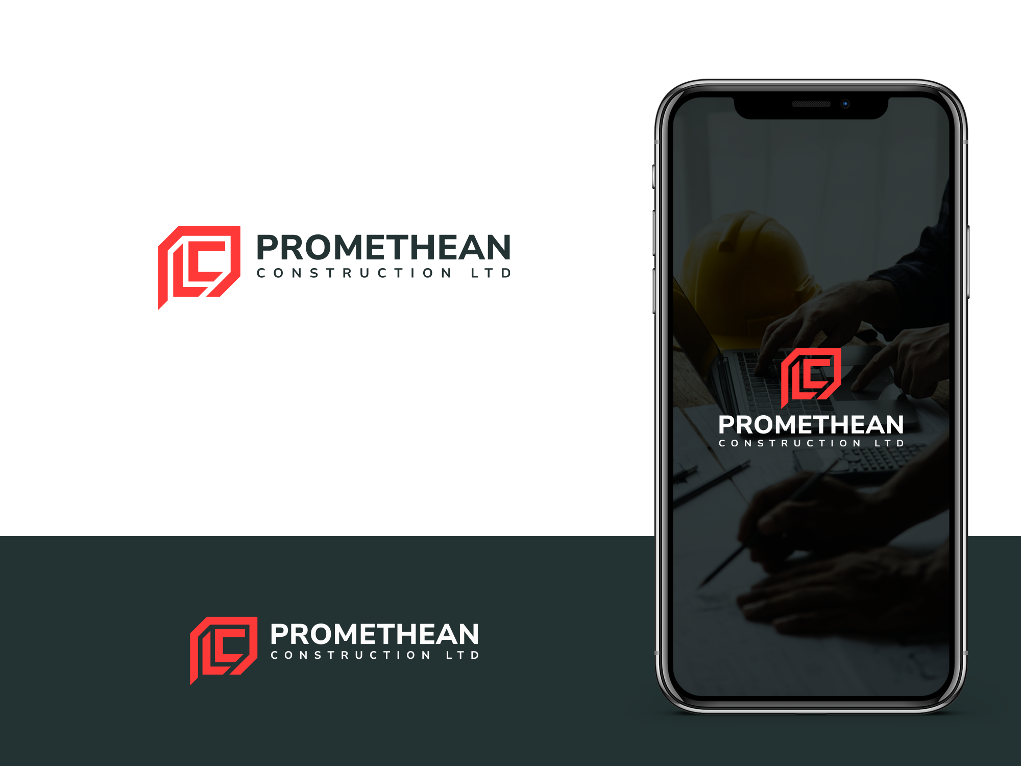 Logo Design by COLOUR CREATIVE for Promethean Construction Ltd | Design #31765374