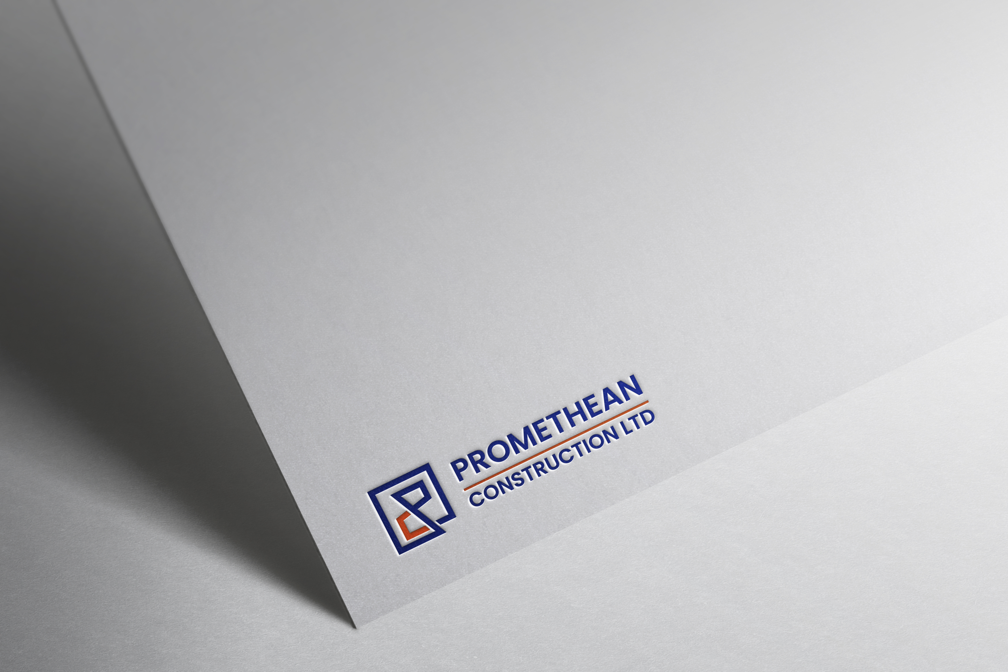 Logo Design by Tube light for Promethean Construction Ltd | Design #31761260