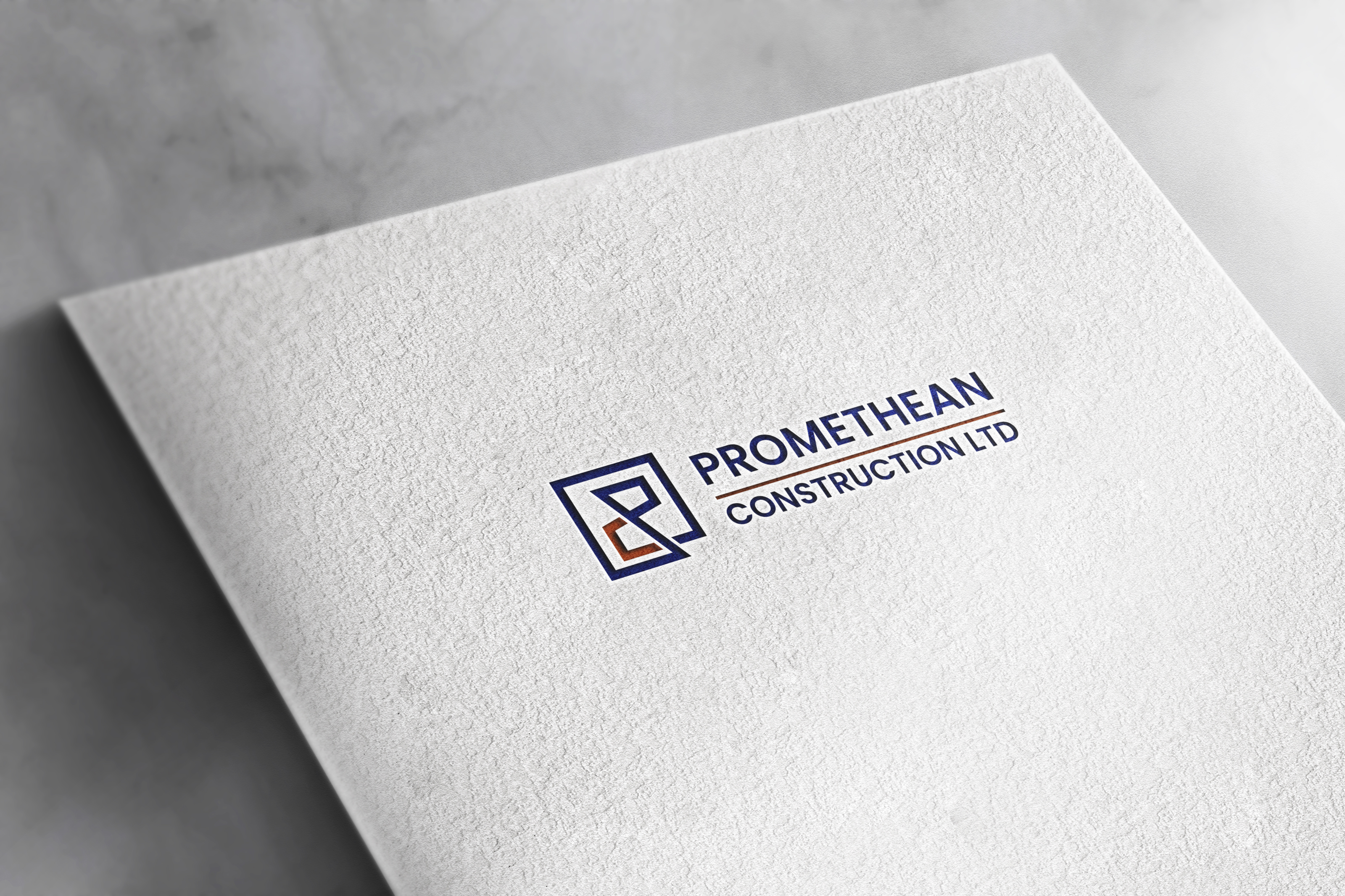 Logo Design by Tube light for Promethean Construction Ltd | Design #31761261