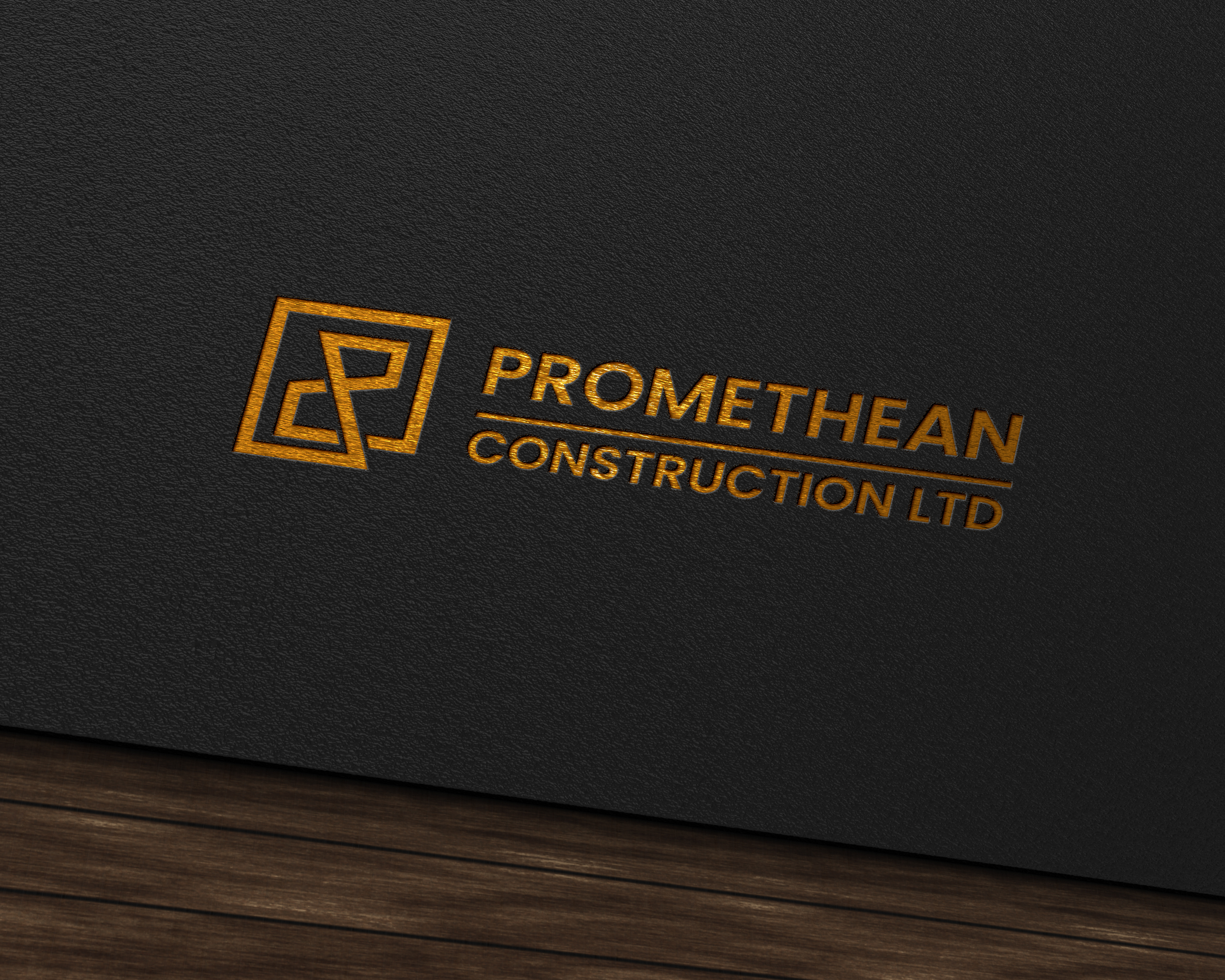 Logo Design by Tube light for Promethean Construction Ltd | Design #31761262