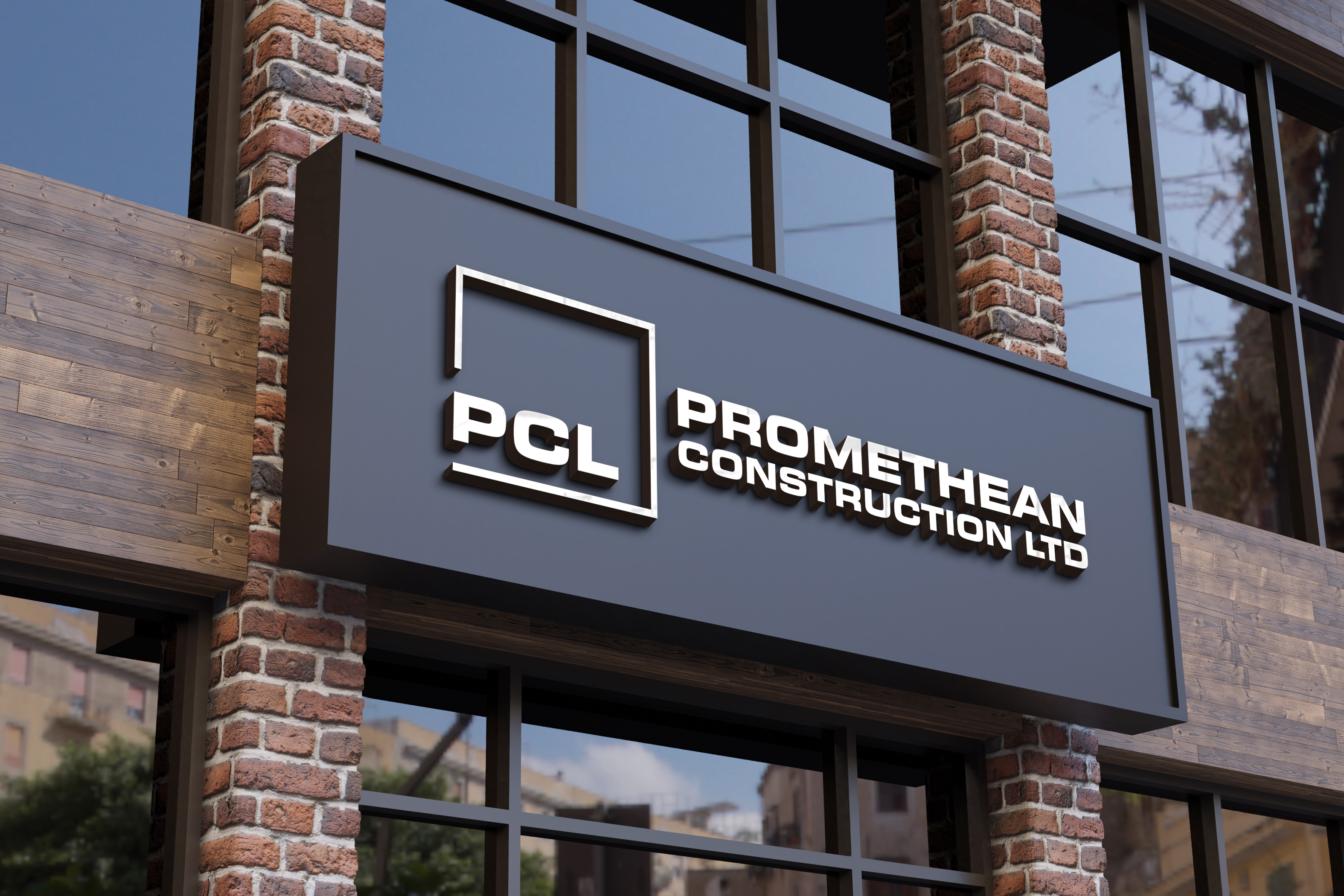 Logo Design by Graphic Mama for Promethean Construction Ltd | Design #31729166