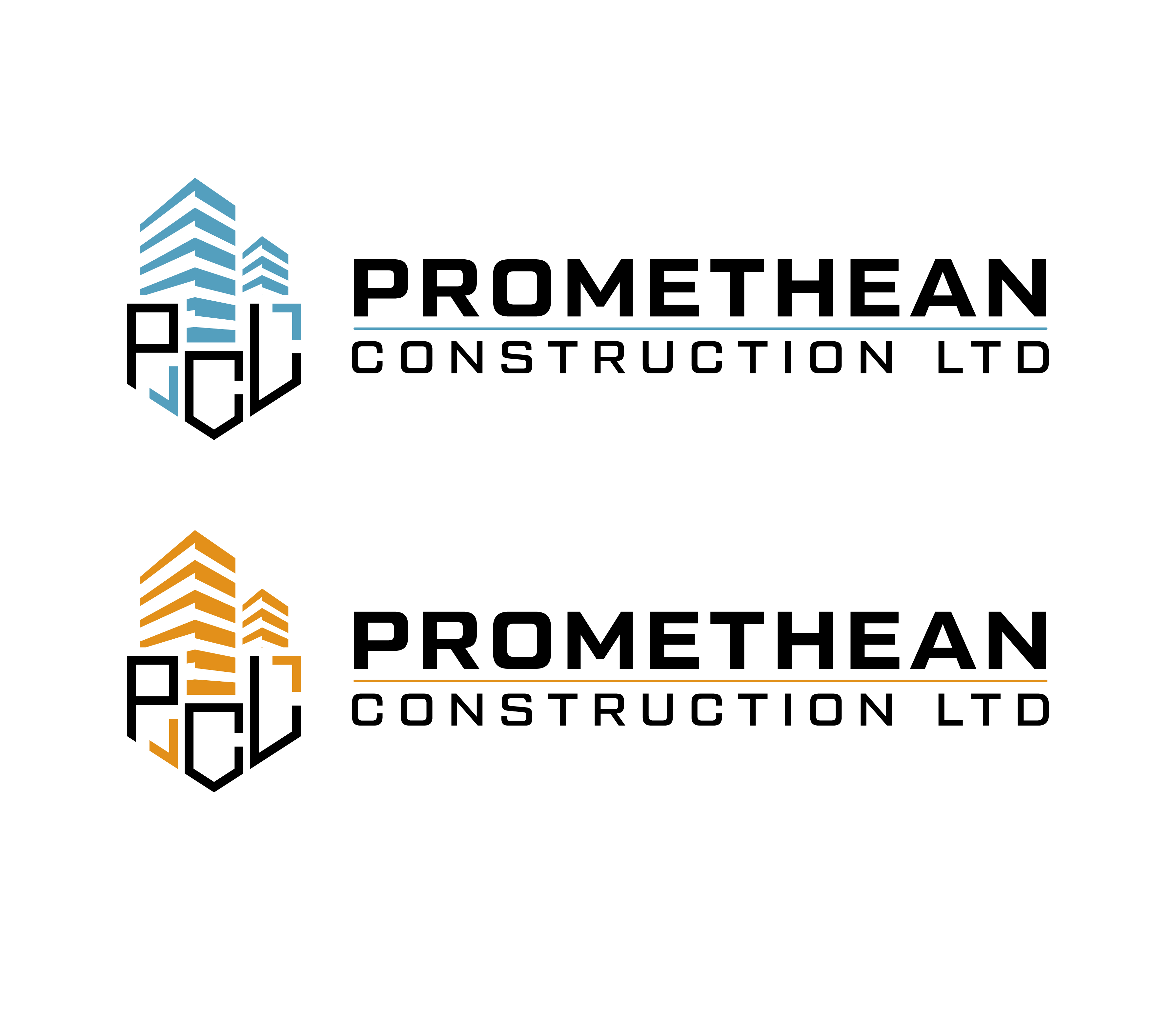 Logo Design by John Mark Arts for Promethean Construction Ltd | Design #31726573