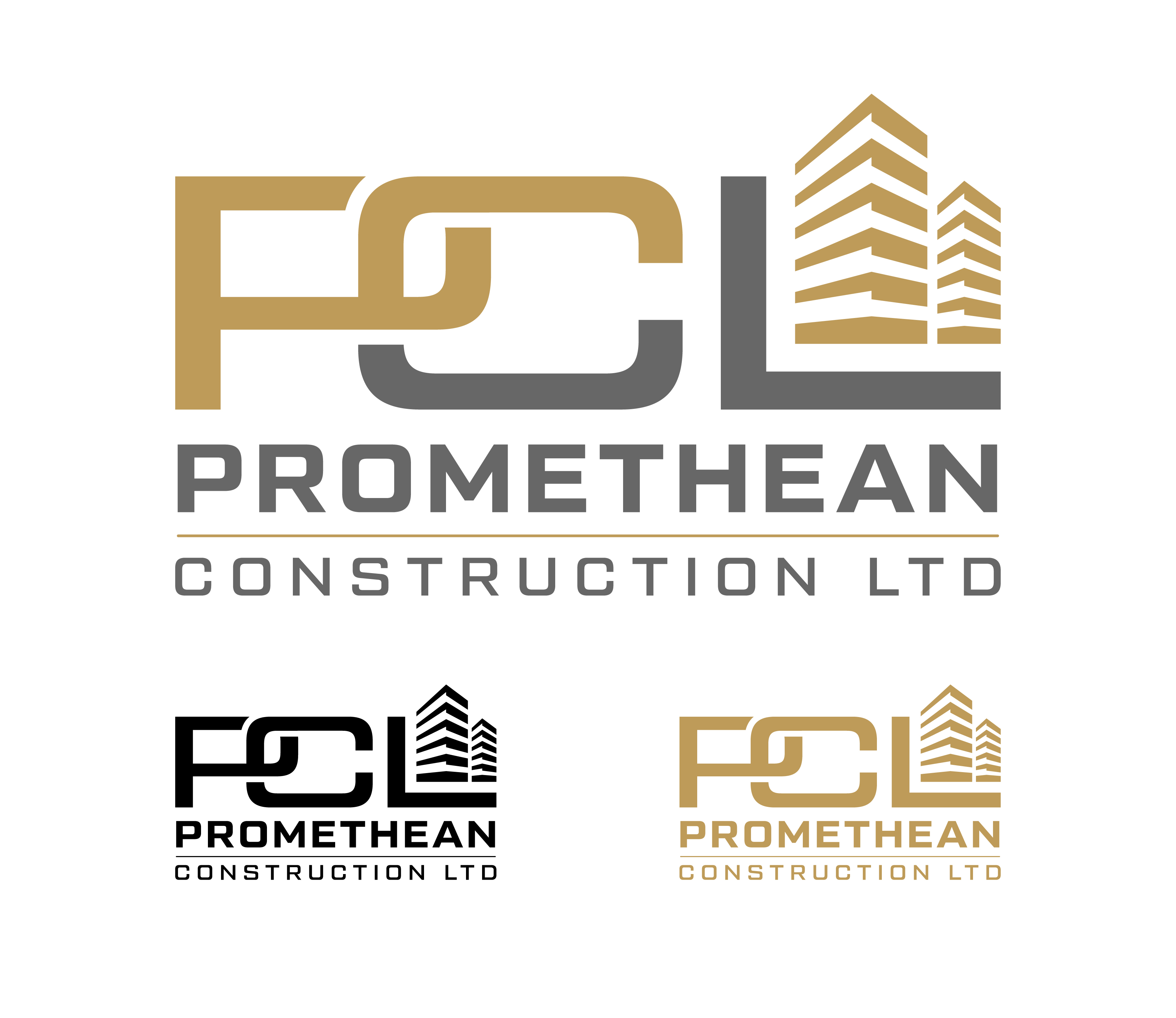 Logo Design by John Mark Arts for Promethean Construction Ltd | Design #31726670