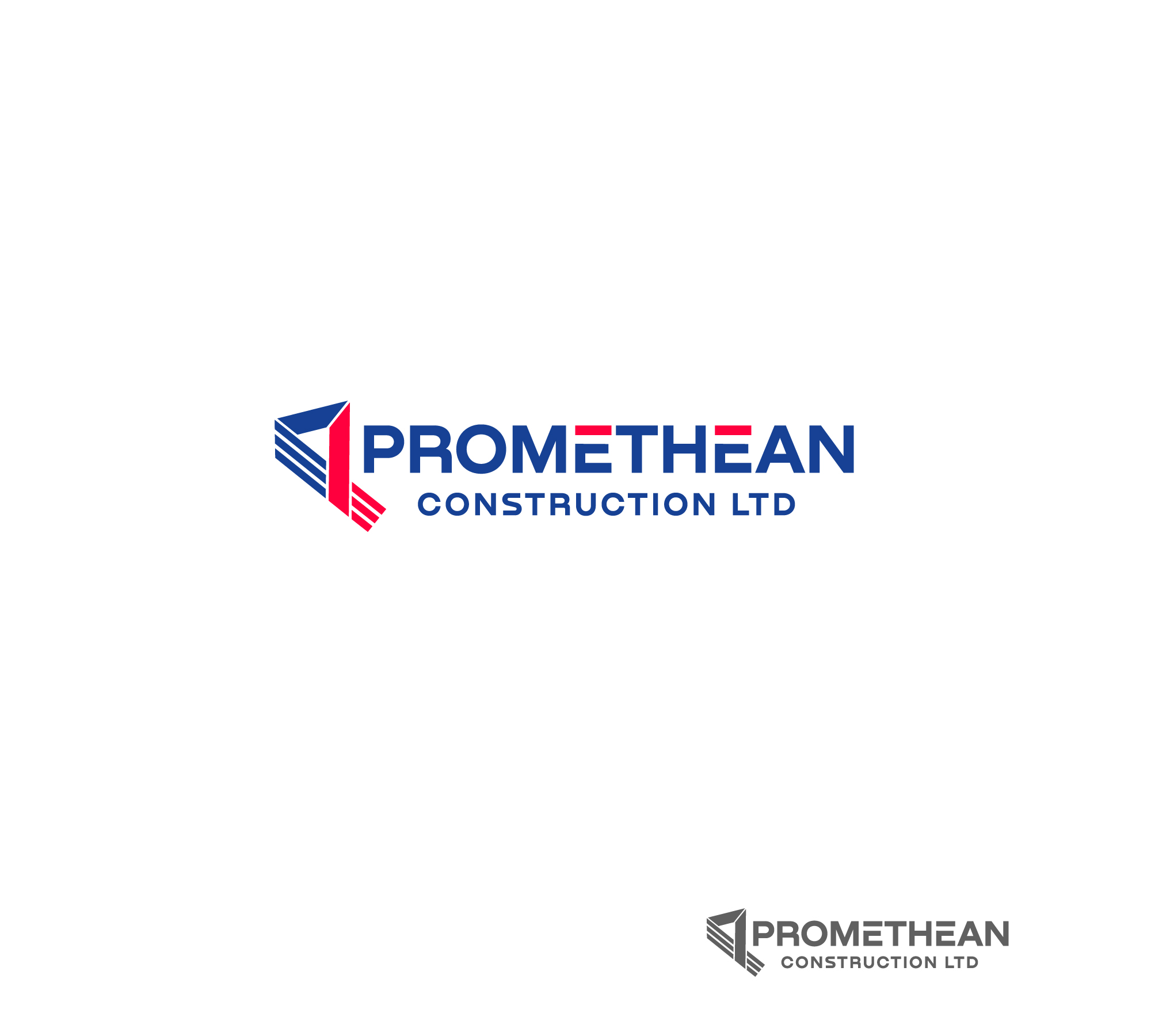 Logo Design by Kavigfx for Promethean Construction Ltd | Design #31727325