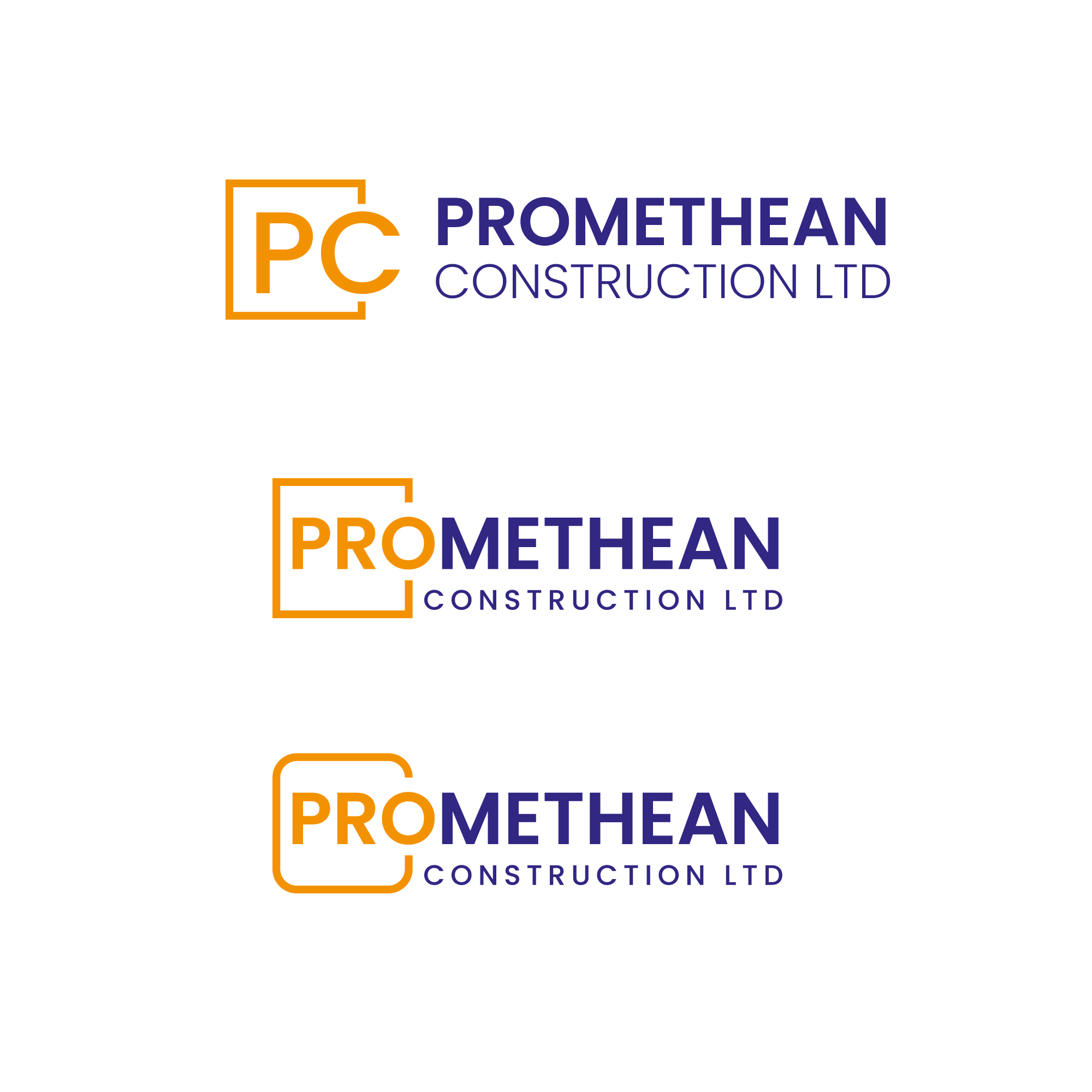 Logo Design by Kavigfx for Promethean Construction Ltd | Design #31766173