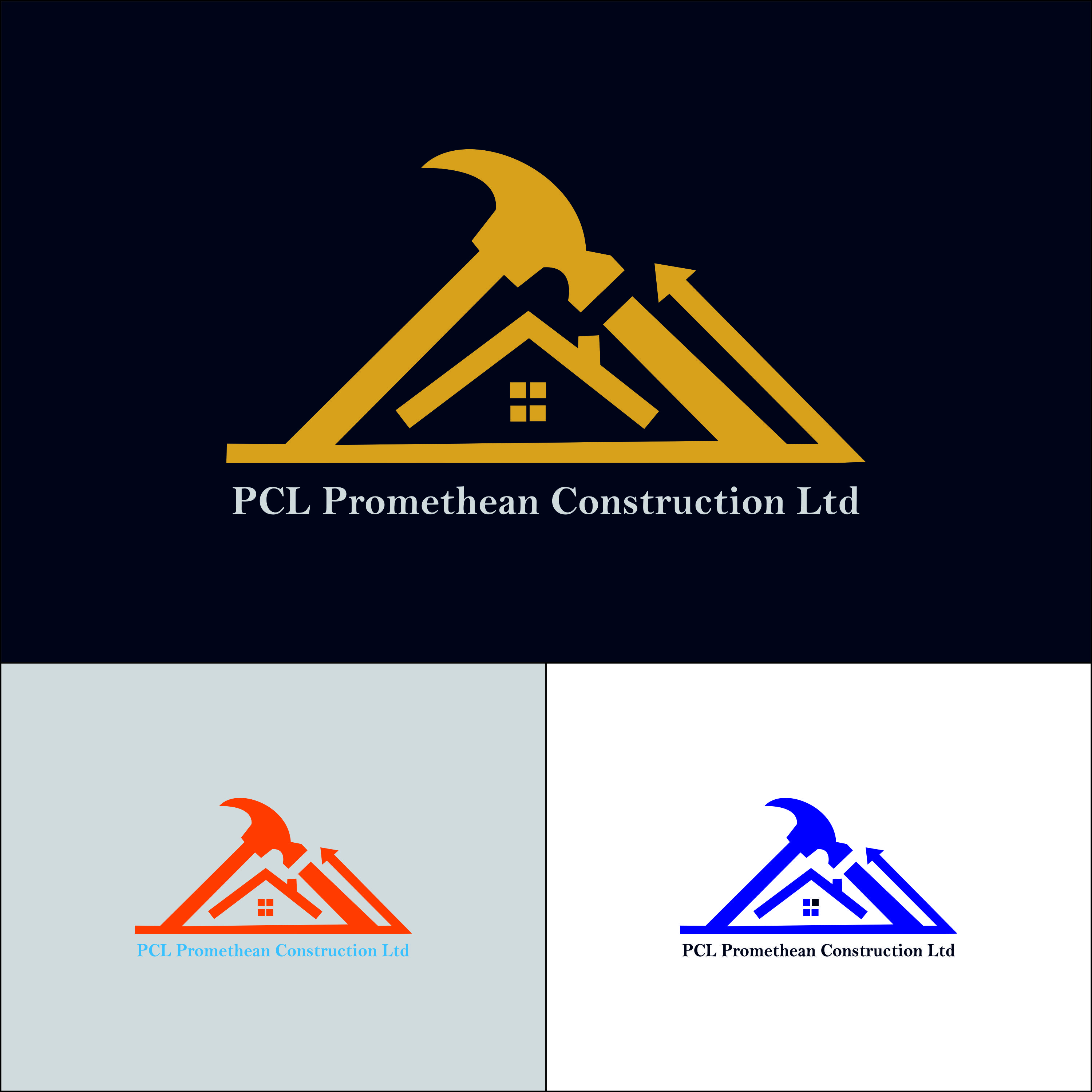 Logo Design by RIDO DESIGN for Promethean Construction Ltd | Design #31726457