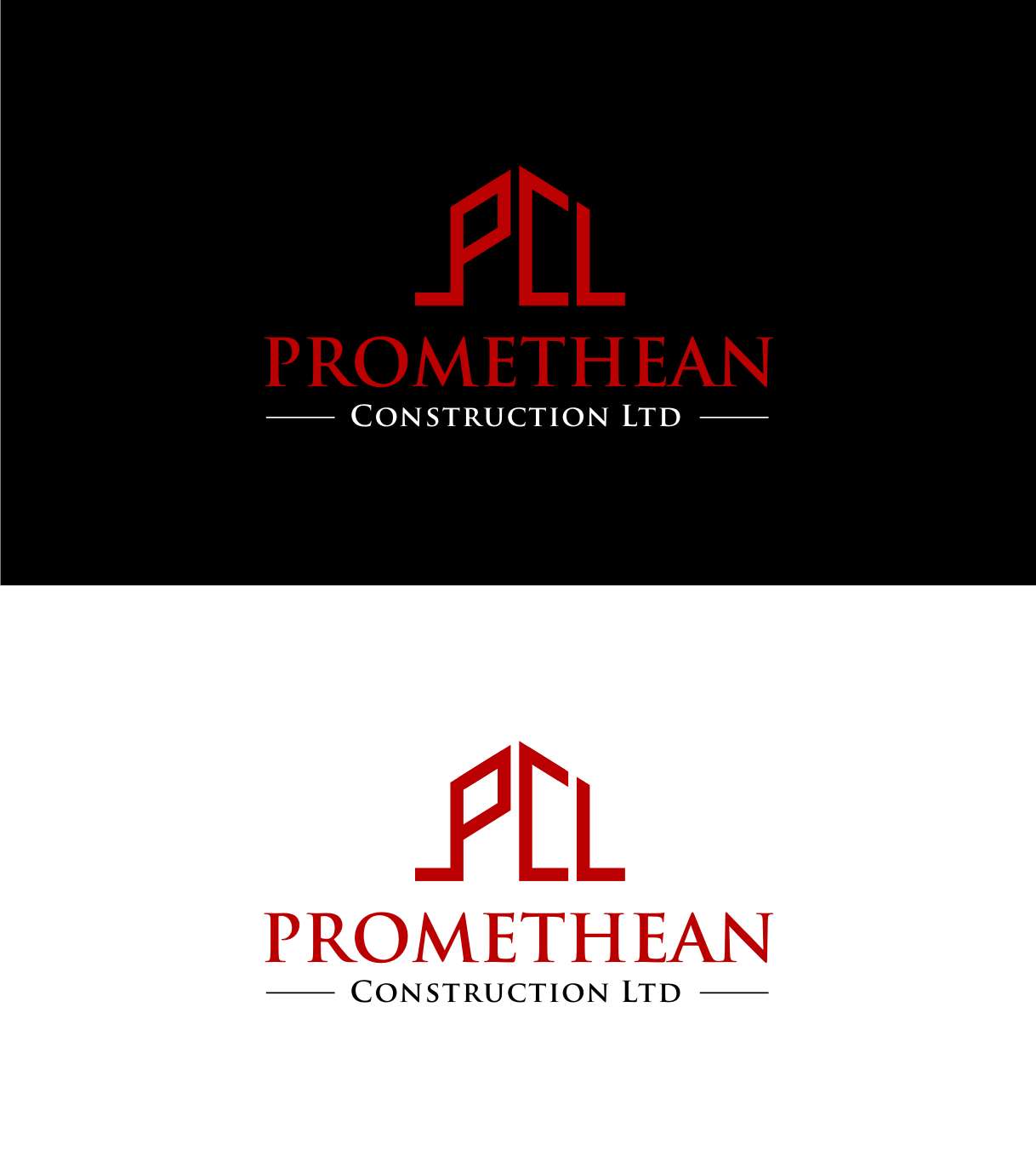 Logo Design by b100 for Promethean Construction Ltd | Design #31724988