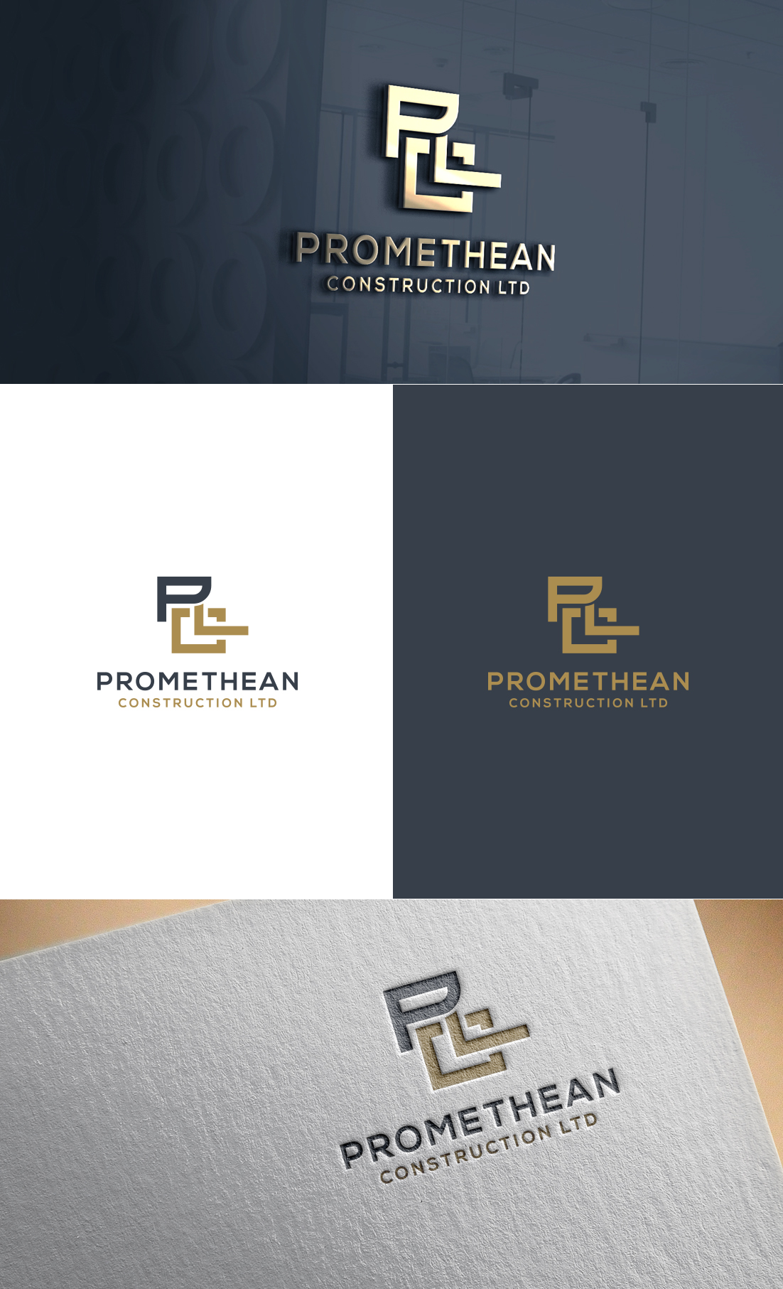 Diseño de Logo por GLDesigns para Promethean Construction Ltd | Diseño #31730013