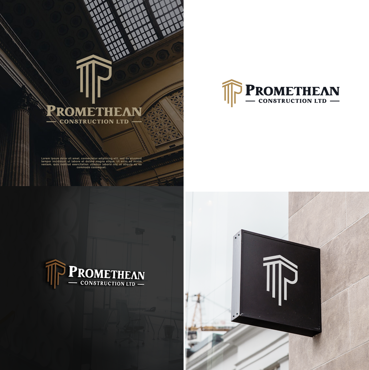 Logo Design by ivan for Promethean Construction Ltd | Design #31765427