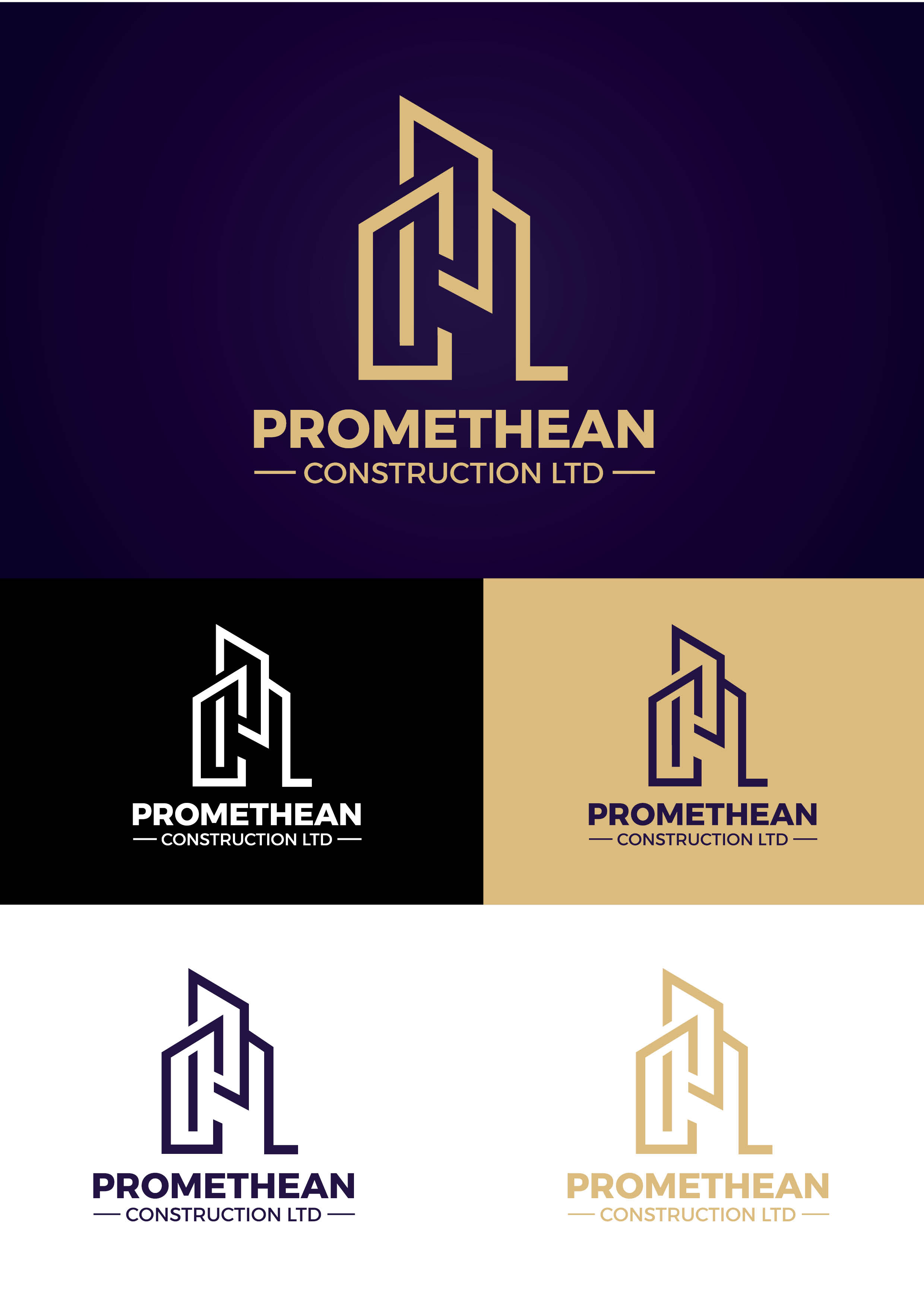 Logo Design by rkailas for Promethean Construction Ltd | Design #31766822
