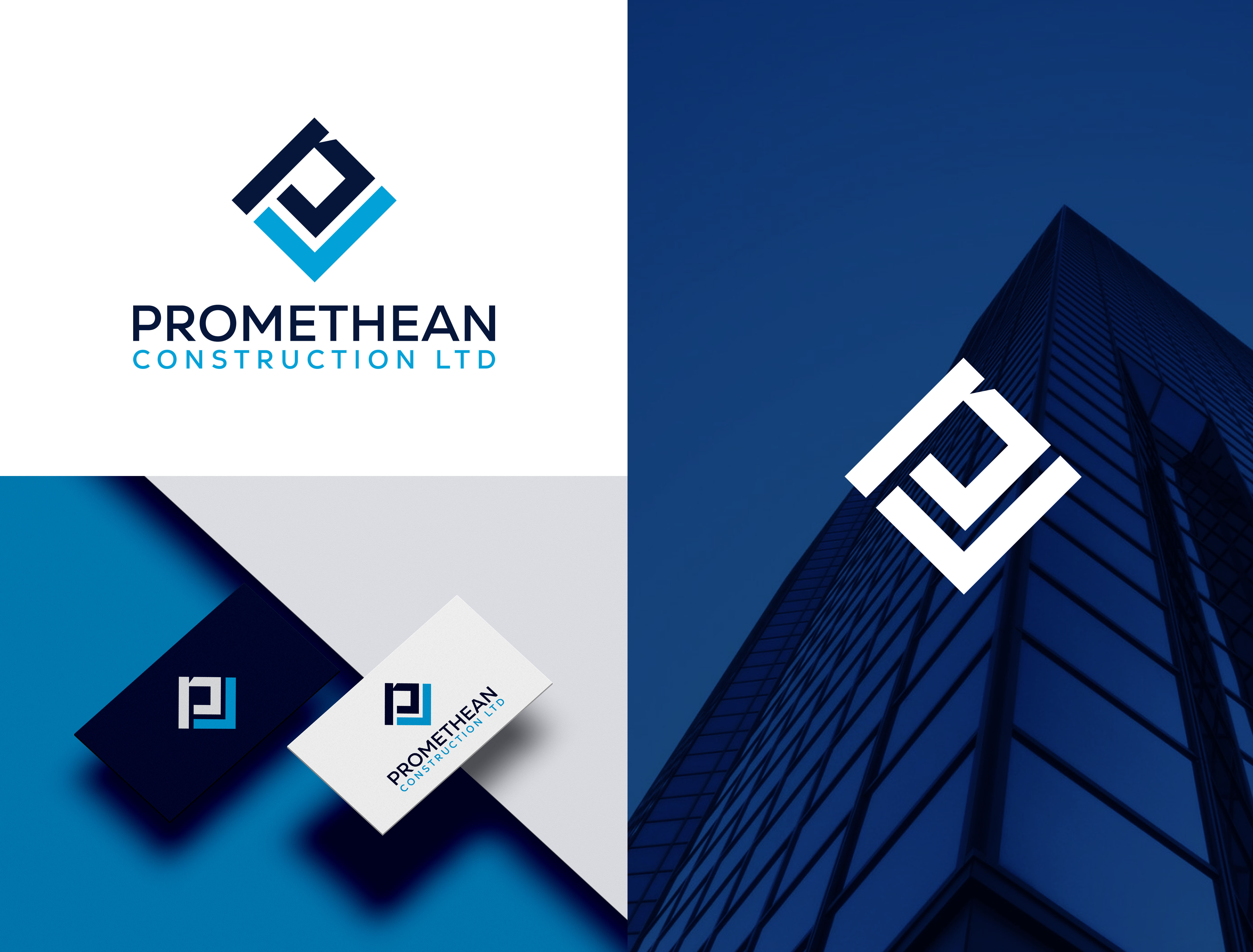 Logo Design by aexoagency for Promethean Construction Ltd | Design #31726845