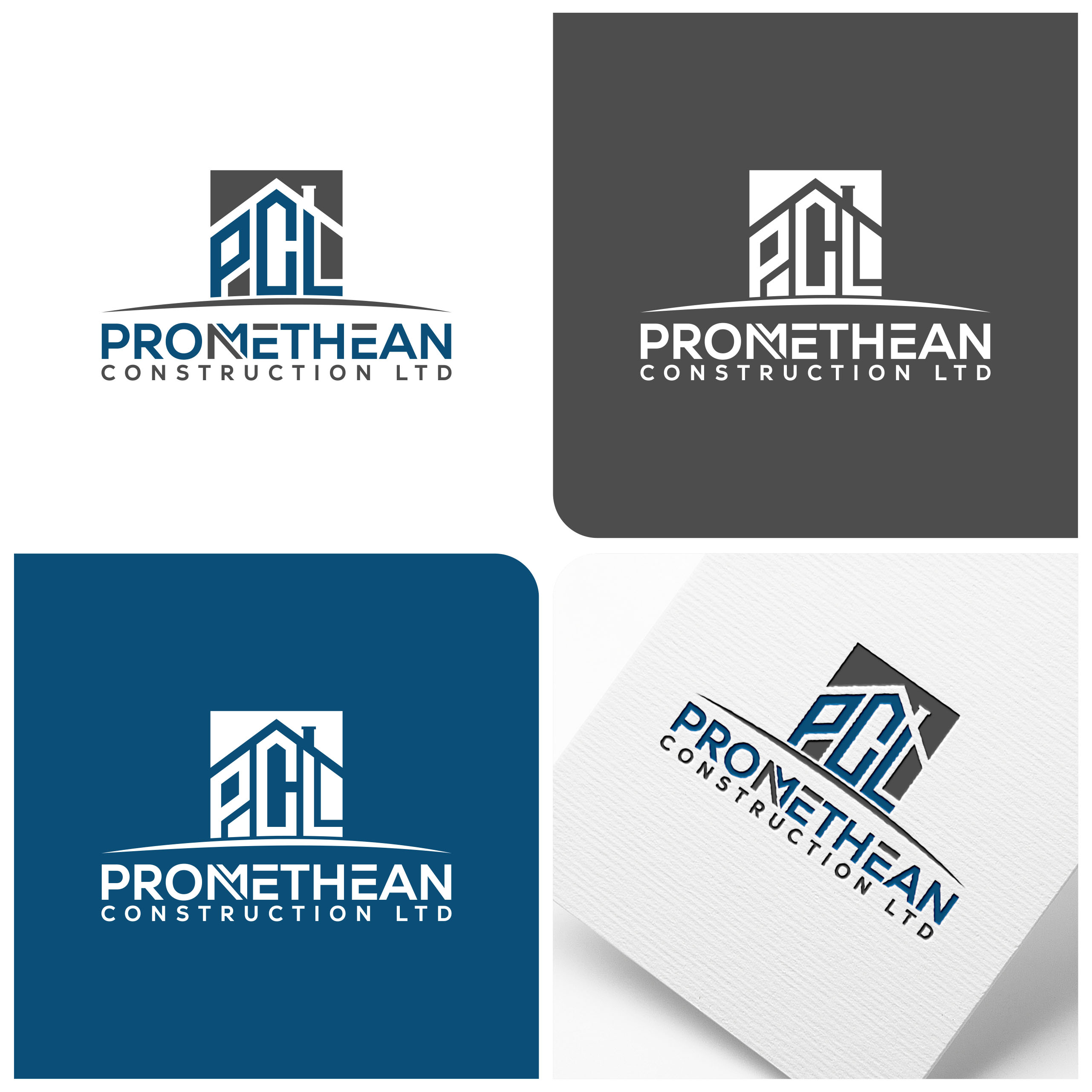 Logo Design by aexoagency for Promethean Construction Ltd | Design #31727014