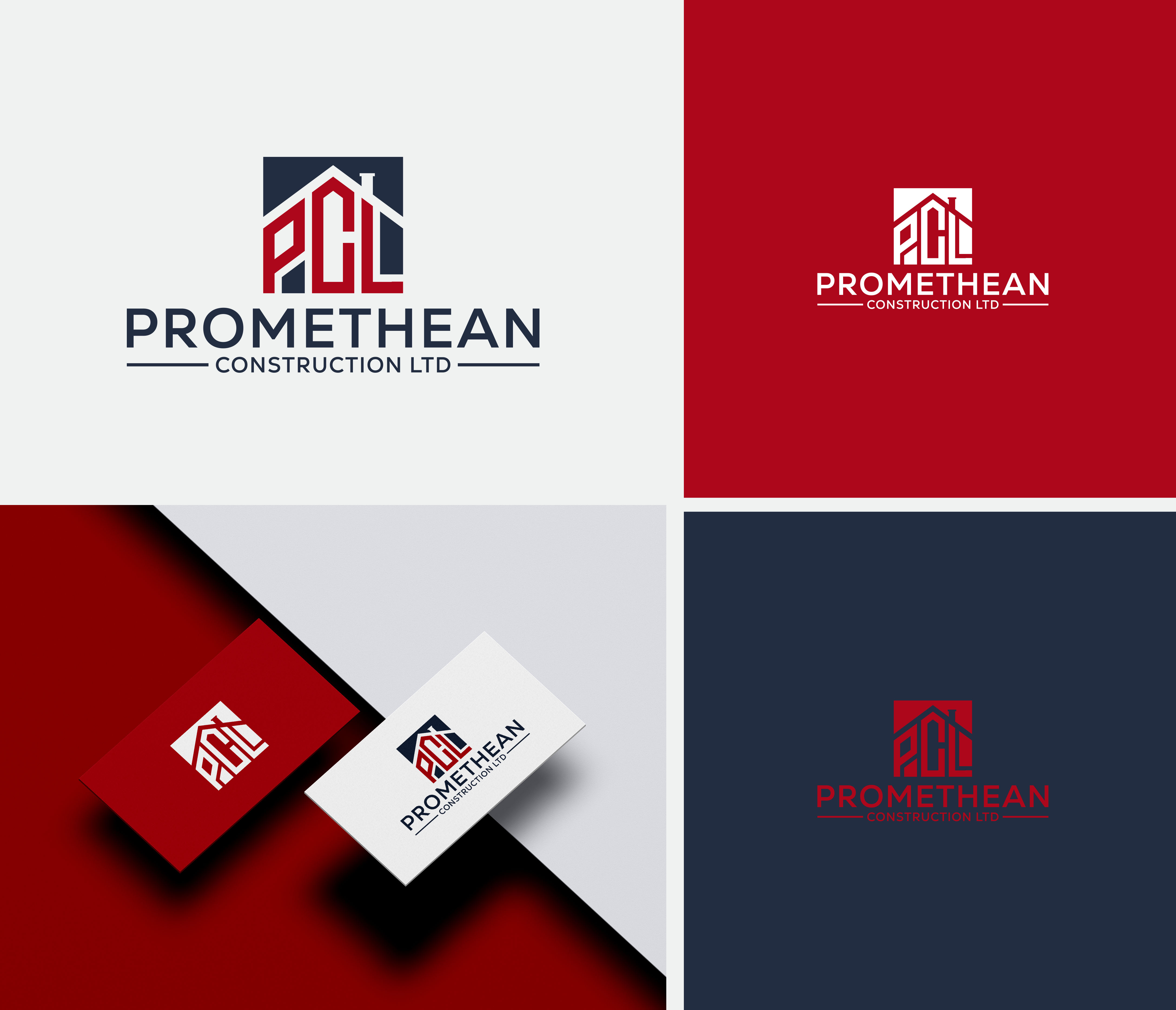 Logo Design by aexoagency for Promethean Construction Ltd | Design #31727057