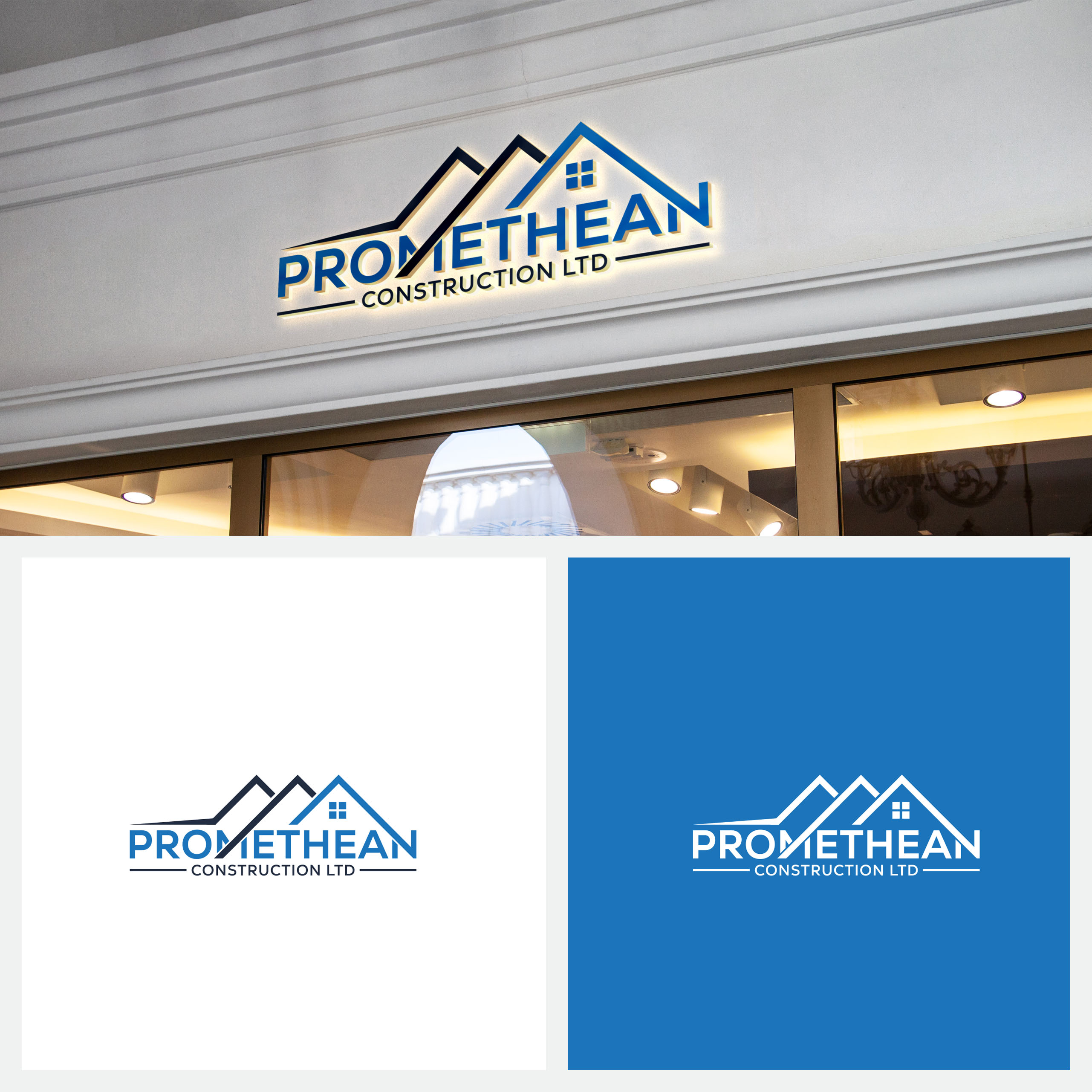 Logo Design by aexoagency for Promethean Construction Ltd | Design #31727447