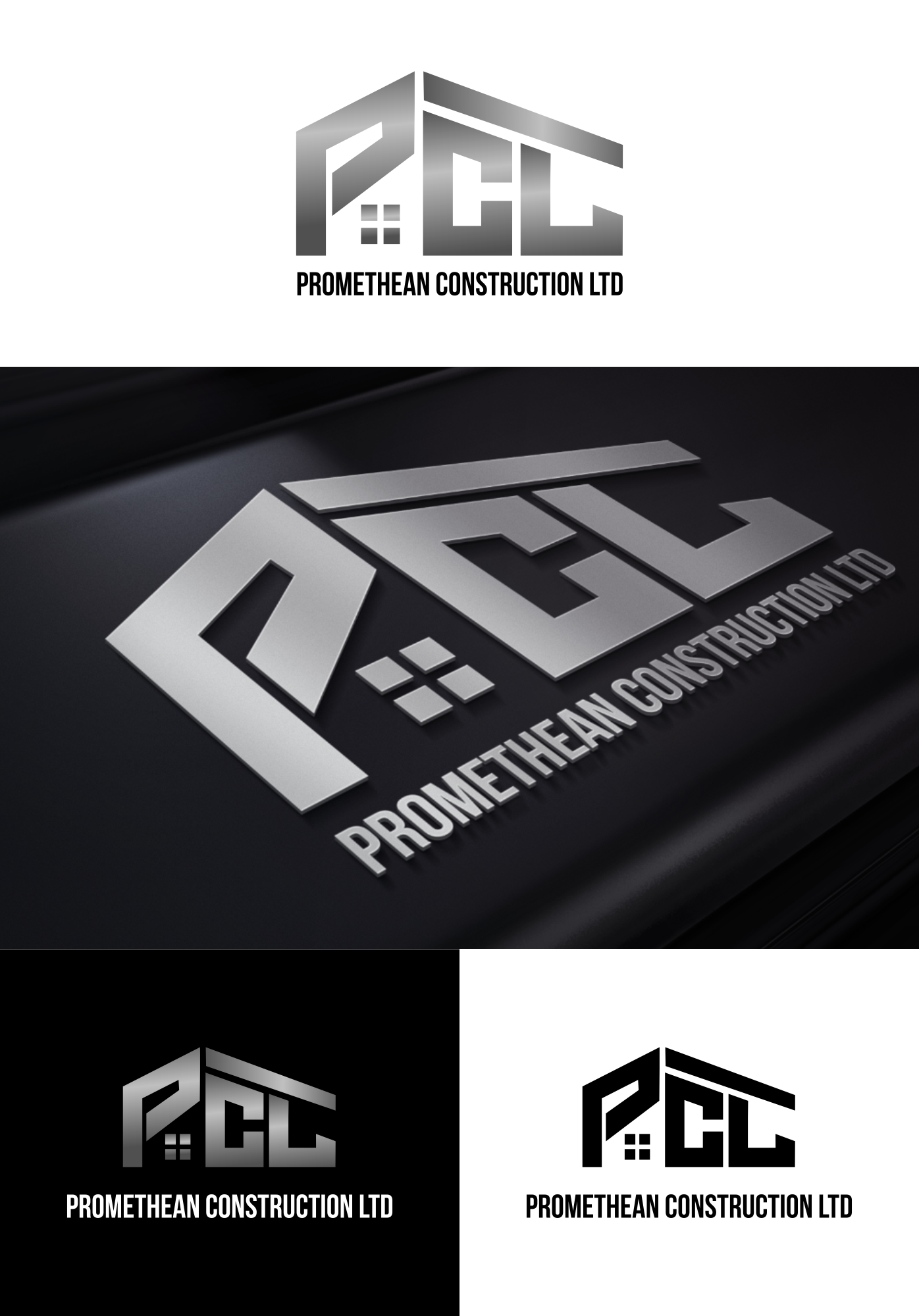 Logo Design by art0_MORO for Promethean Construction Ltd | Design #31725664