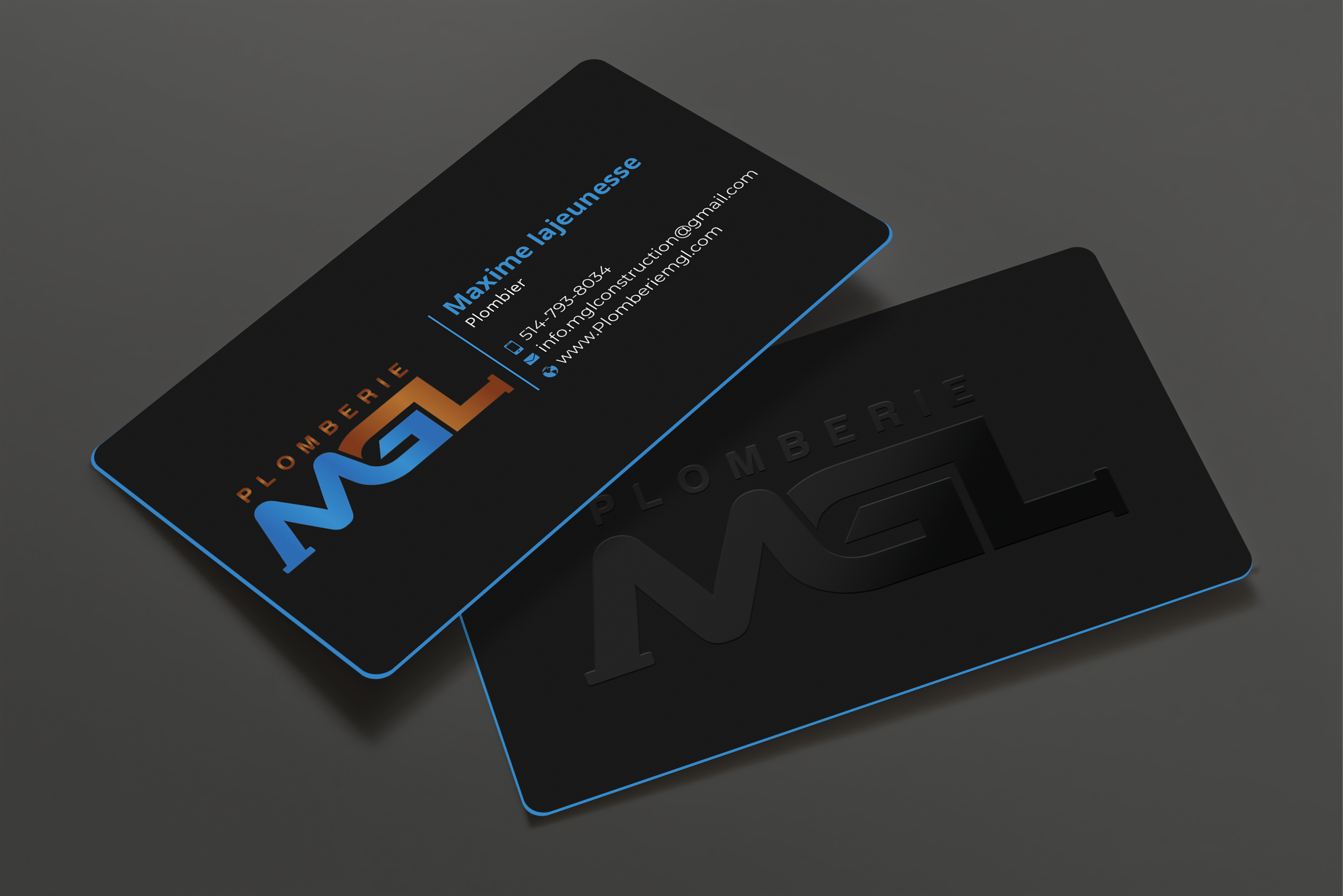 Visitenkarten-Design von Expert Bappy für Plomberie mgl | Design #31775615