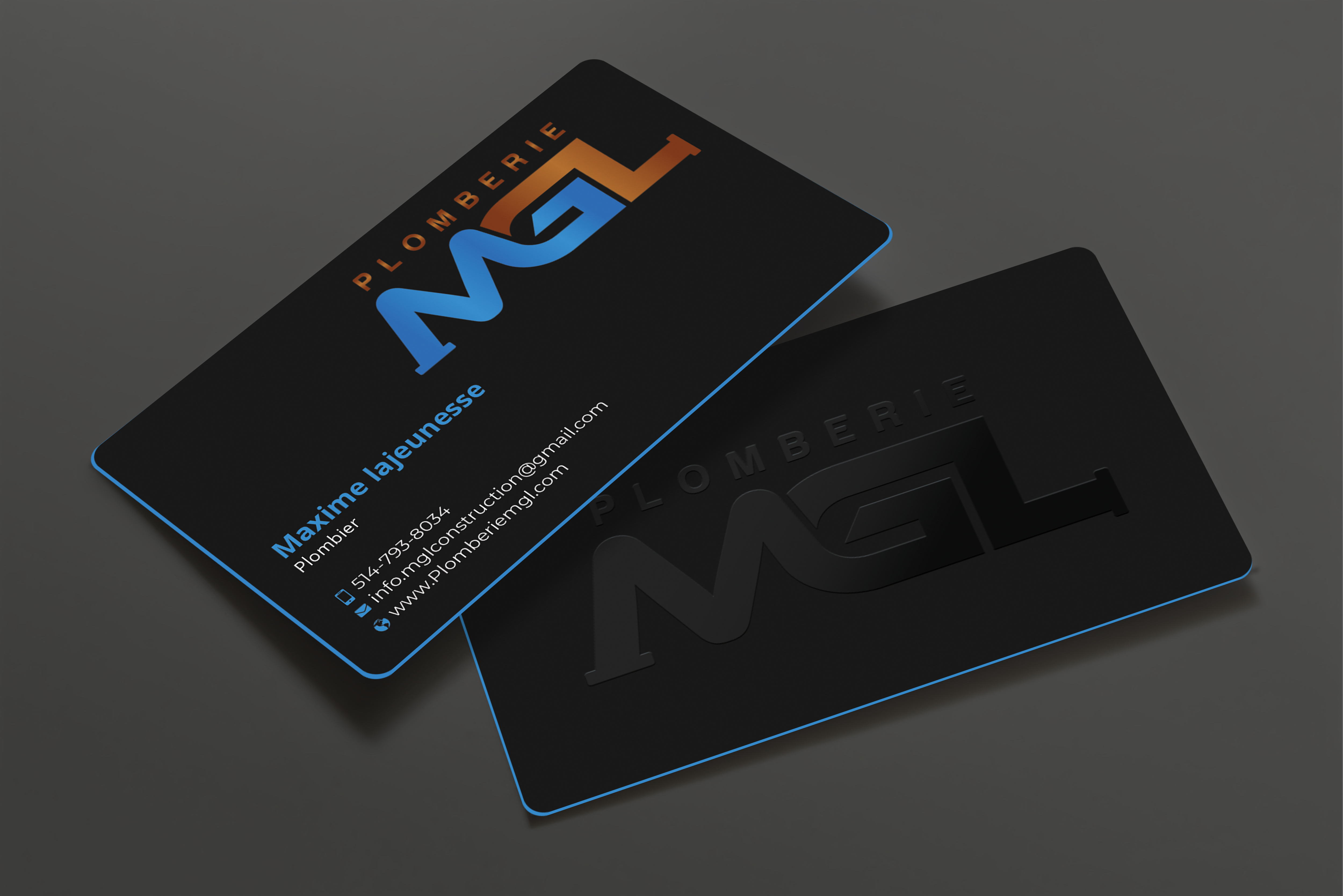 Visitenkarten-Design von Expert Bappy für Plomberie mgl | Design #31775616