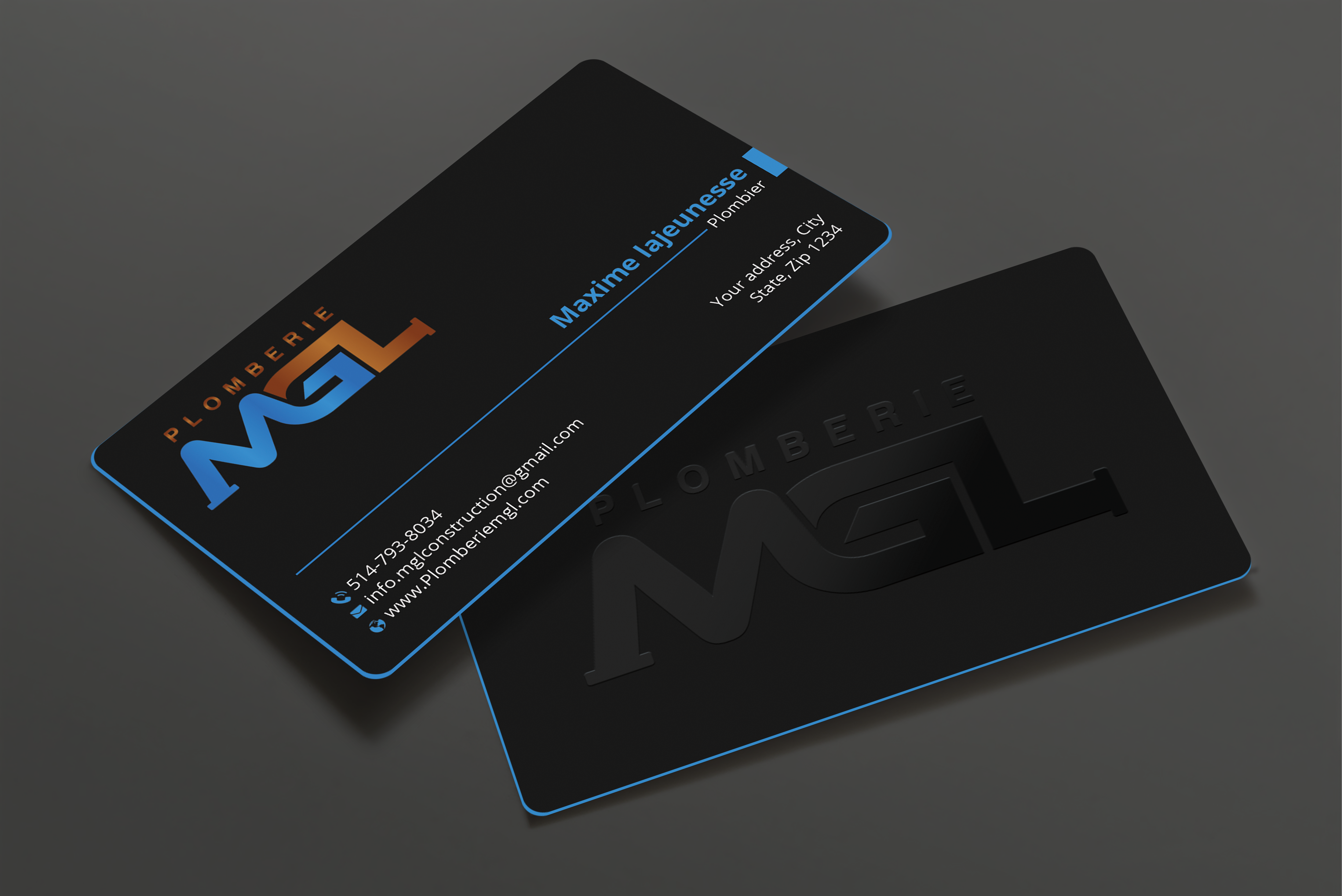 Visitenkarten-Design von Expert Bappy für Plomberie mgl | Design #31776009