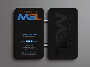Visitenkarten-Design von Expert Bappy für Plomberie mgl | Design: #31776011