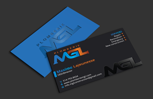 Visitenkarten-Design von DesignerShahadat für Plomberie mgl | Design: #31776608