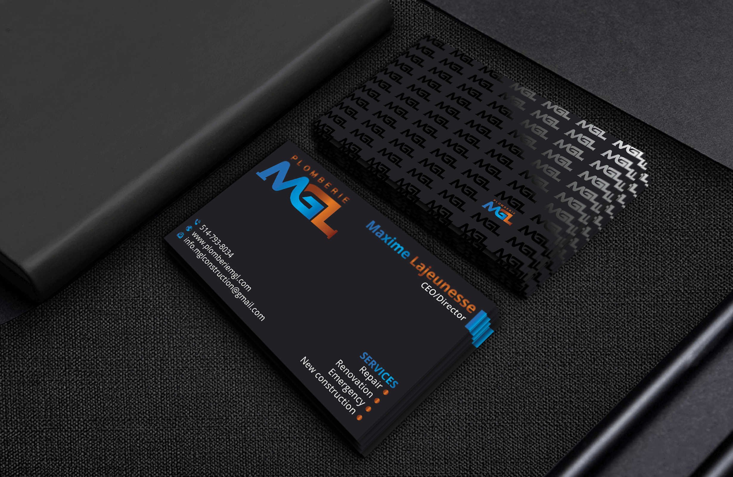 Visitenkarten-Design von DesignerShahadat für Plomberie mgl | Design #31777218