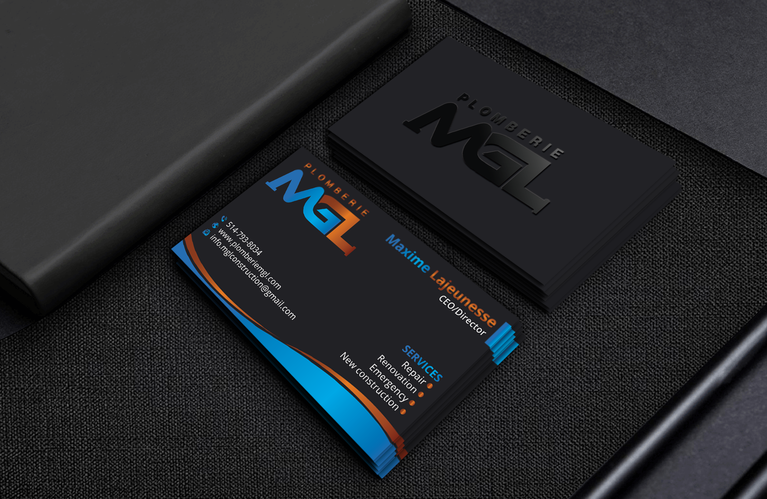 Visitenkarten-Design von DesignerShahadat für Plomberie mgl | Design #31777574