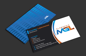 Visitenkarten-Design von DesignerShahadat für Plomberie mgl | Design: #31777630