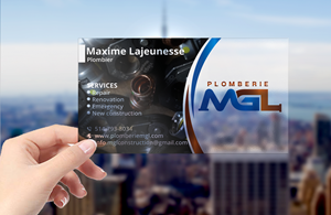 Visitenkarten-Design von DesignerShahadat für Plomberie mgl | Design: #31779863