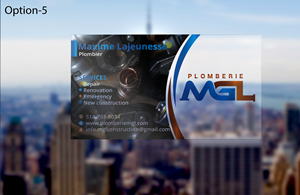 Visitenkarten-Design von DesignerShahadat für Plomberie mgl | Design: #31780187