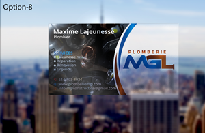 Visitenkarten-Design von DesignerShahadat für Plomberie mgl | Design: #31780326