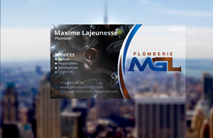 Visitenkarten-Design von DesignerShahadat für Plomberie mgl | Design: #31780412