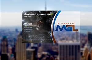 Visitenkarten-Design von DesignerShahadat für Plomberie mgl | Design: #31780472