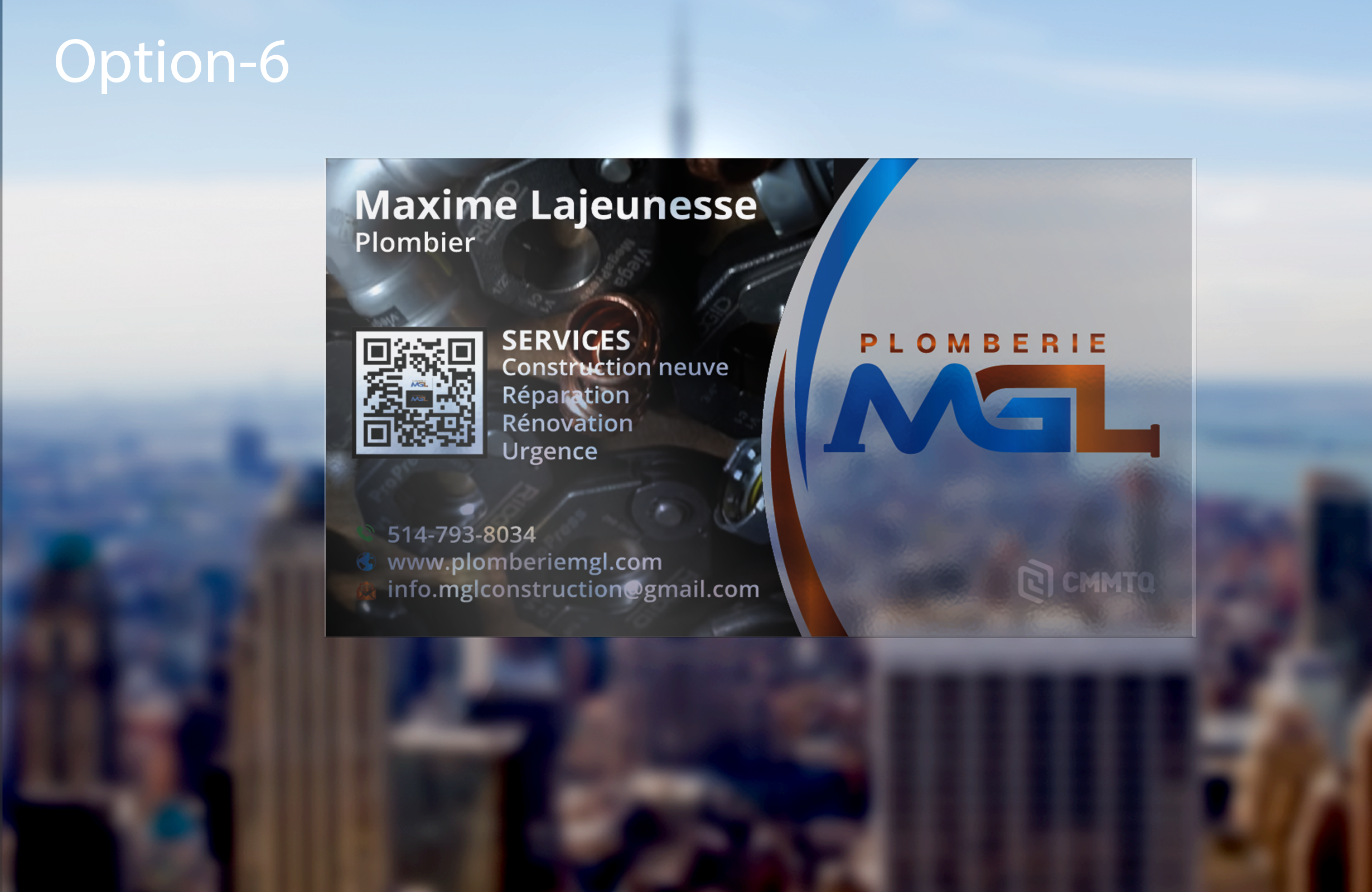 Visitenkarten-Design von DesignerShahadat für Plomberie mgl | Design #31787306