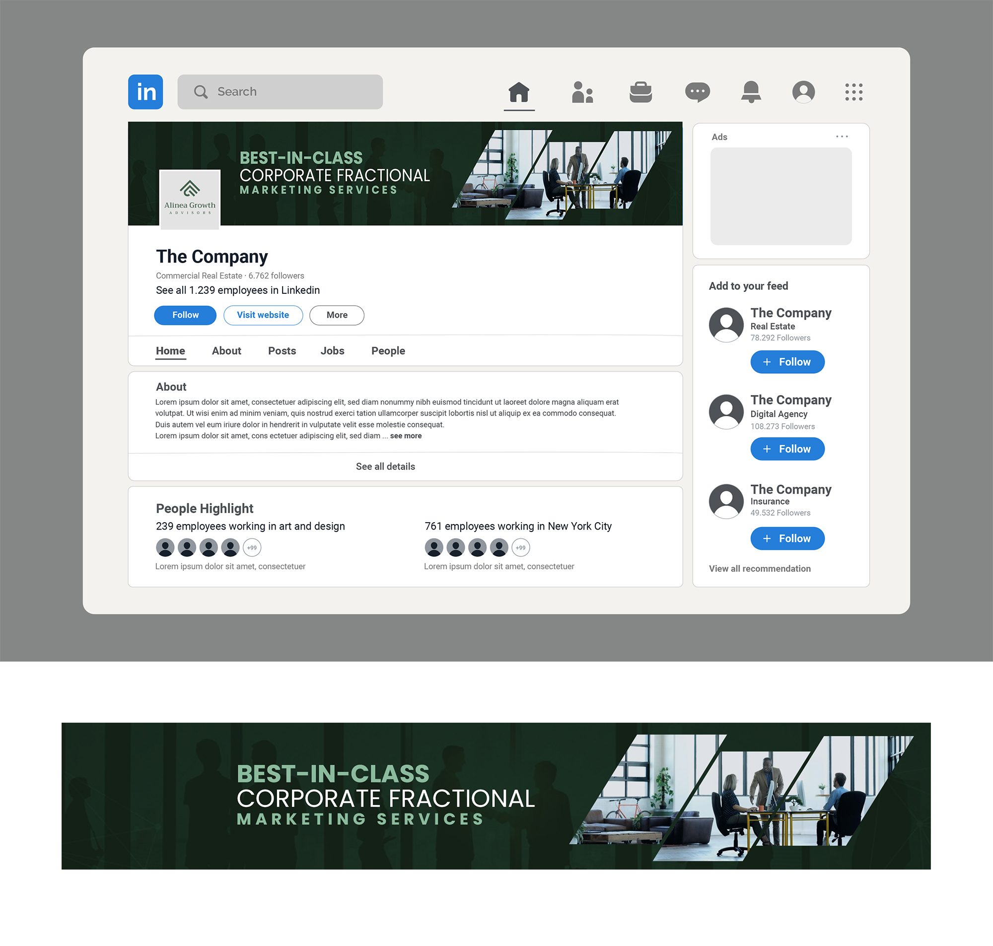 Design Graphique par debdesign pour Alinea Growth, LLC | Design #31765702