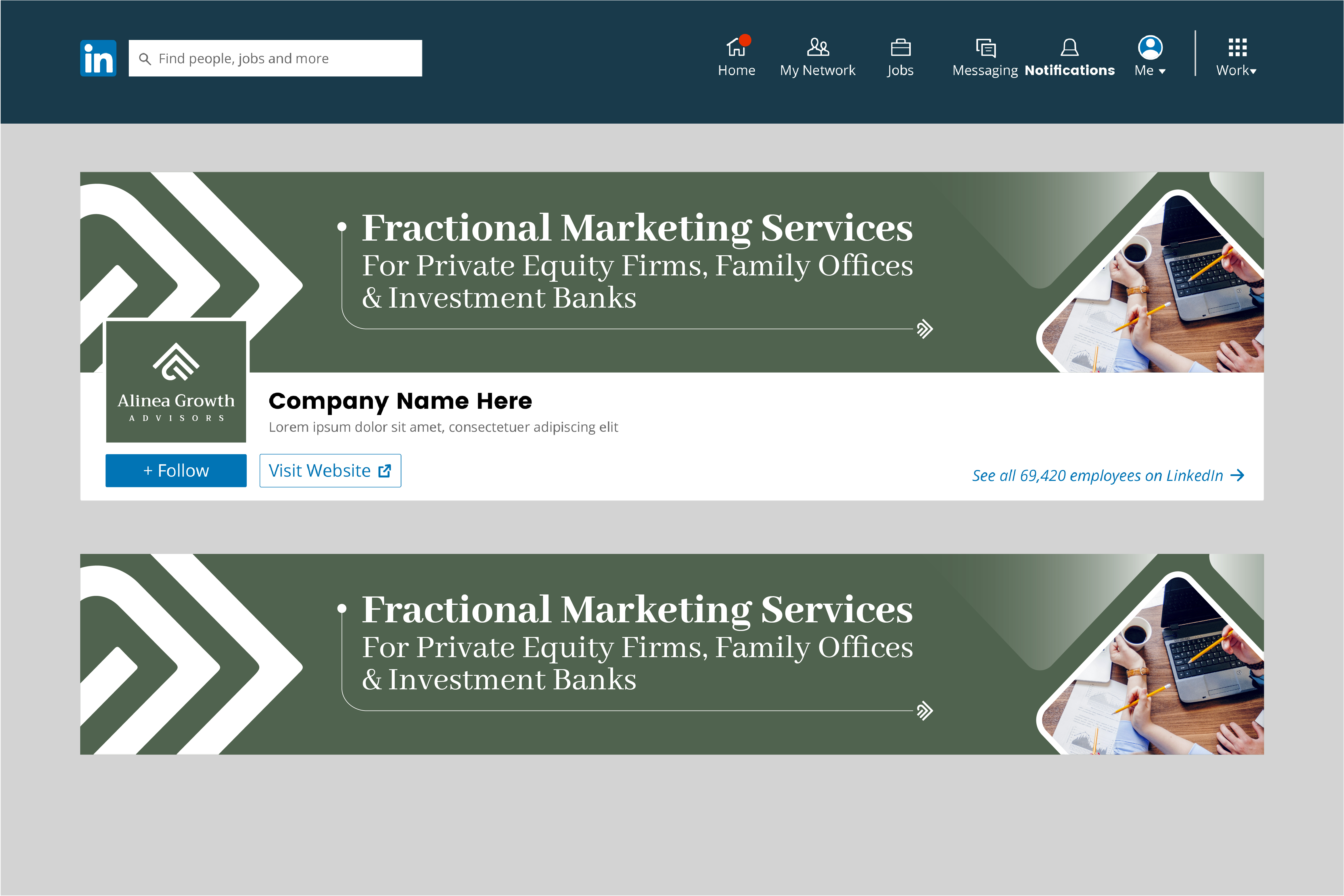 Graphic Design by Dzhafir for Alinea Growth, LLC | Design #31728788