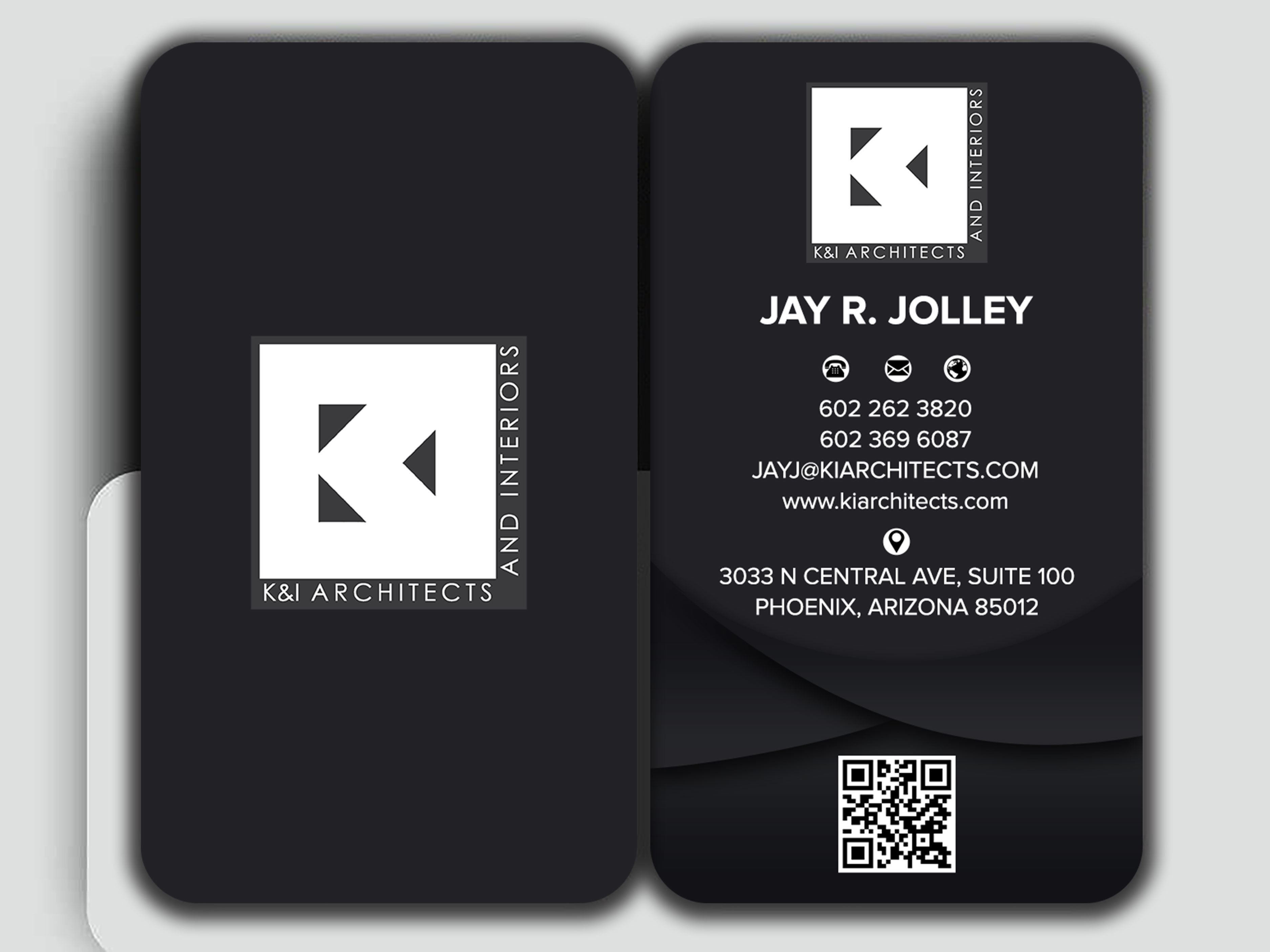 Business Card Design by sadikul islam for K&I Architects and Interiors LLC | Design #31911183