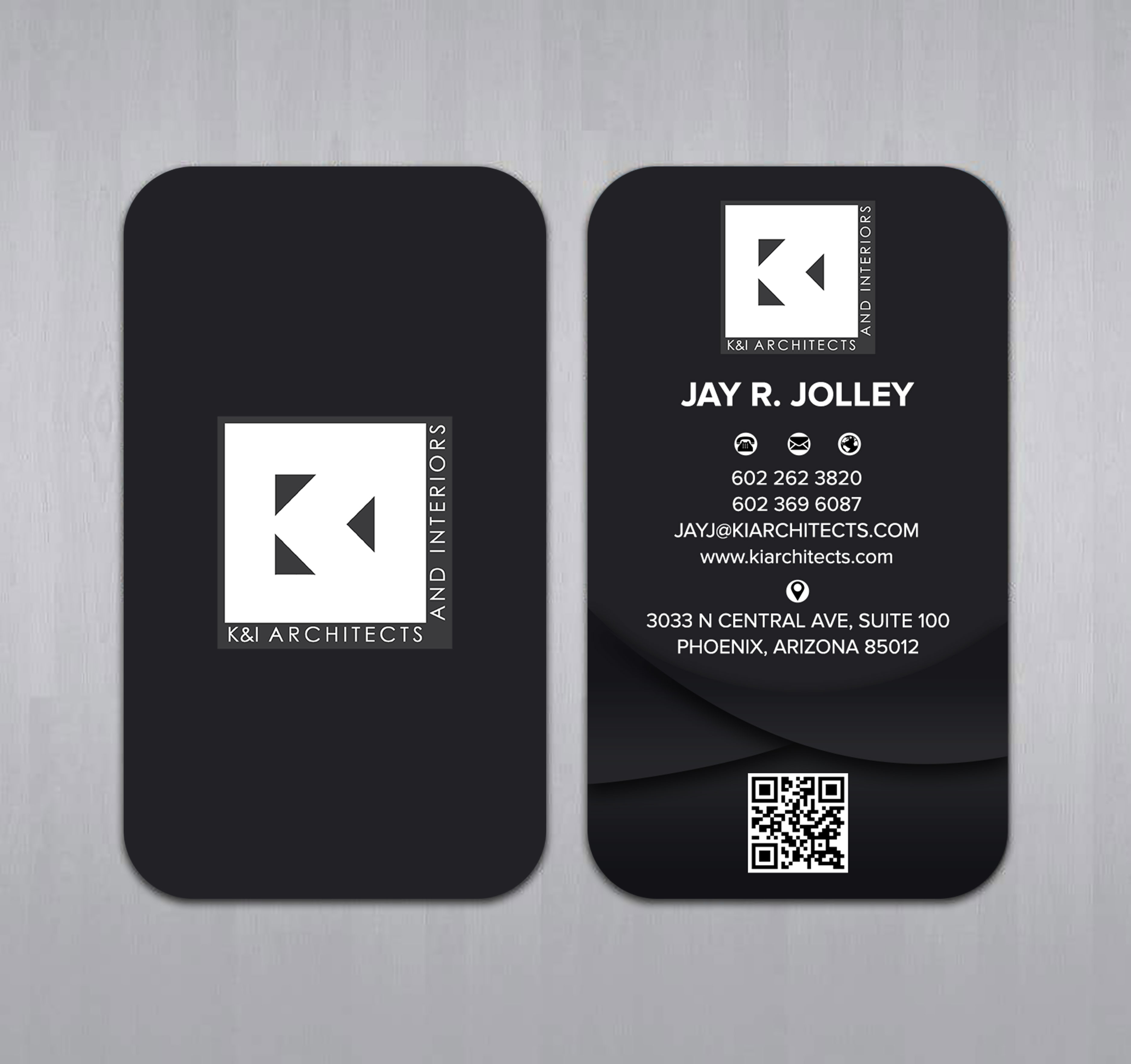 Business Card Design by sadikul islam for K&I Architects and Interiors LLC | Design: #31911184